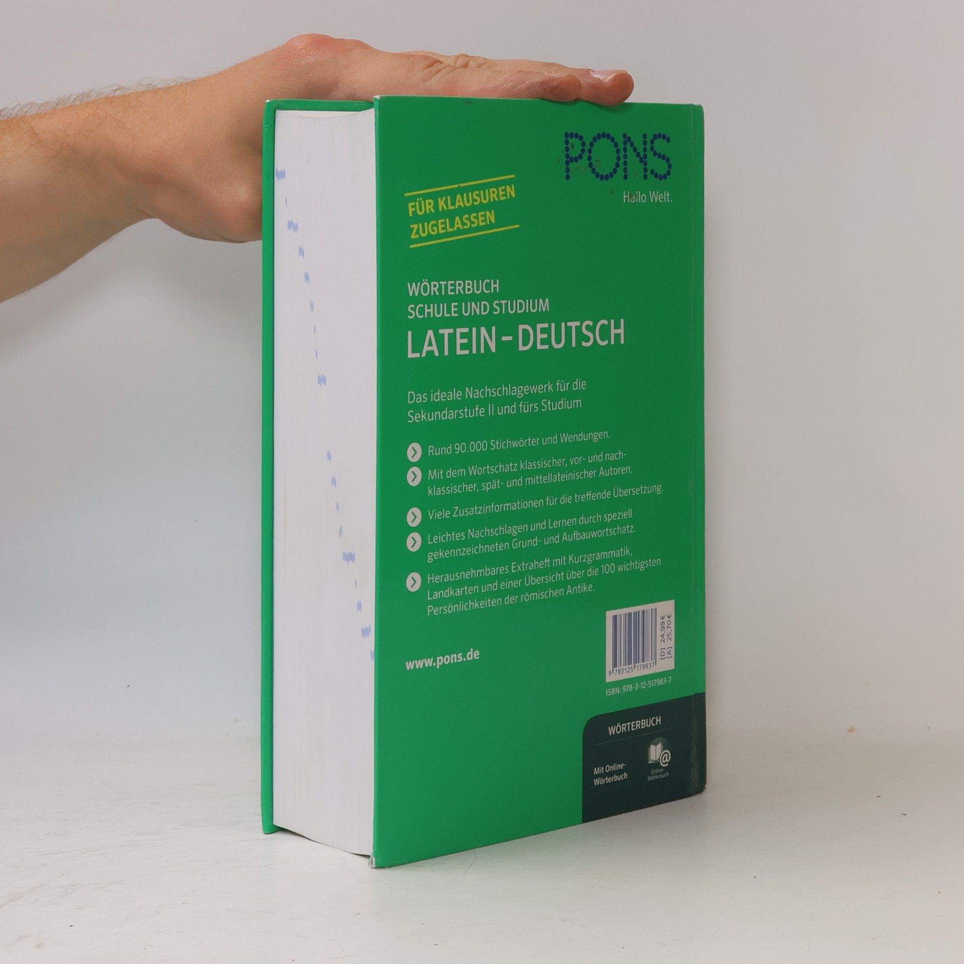 Rita Hau PONS Wörterbuch für Schule und Studium - Latein