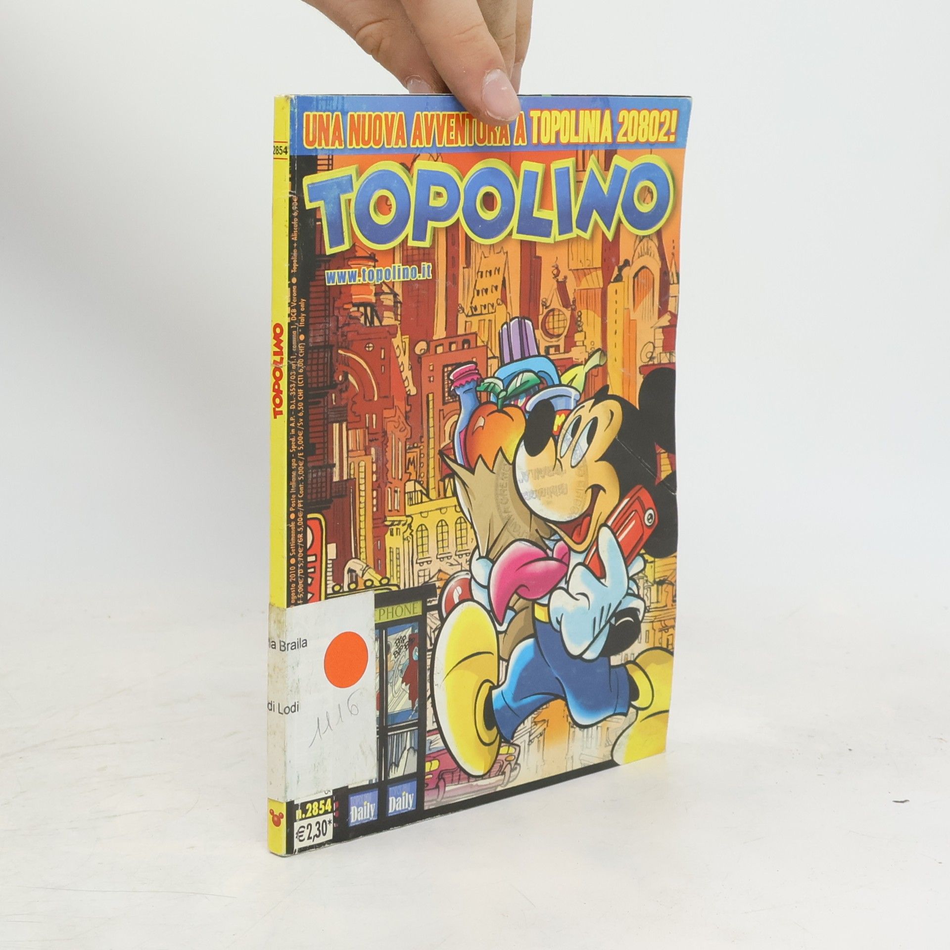 Collectif d'auteurs Topolino 2854