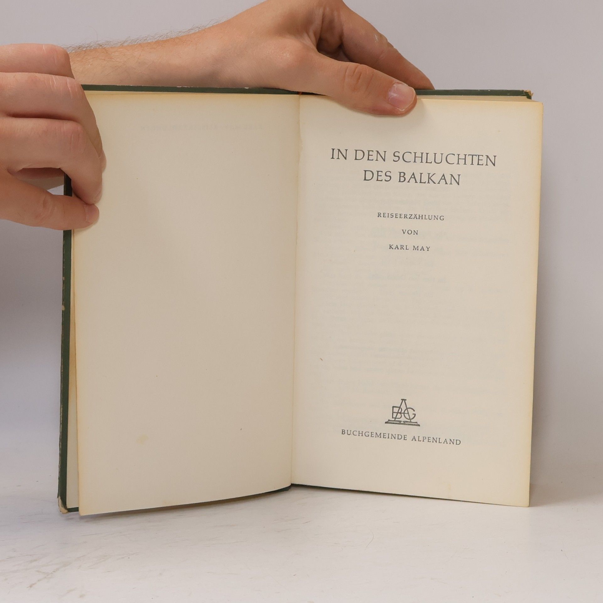 Karl May In den Schluchten des Balkan