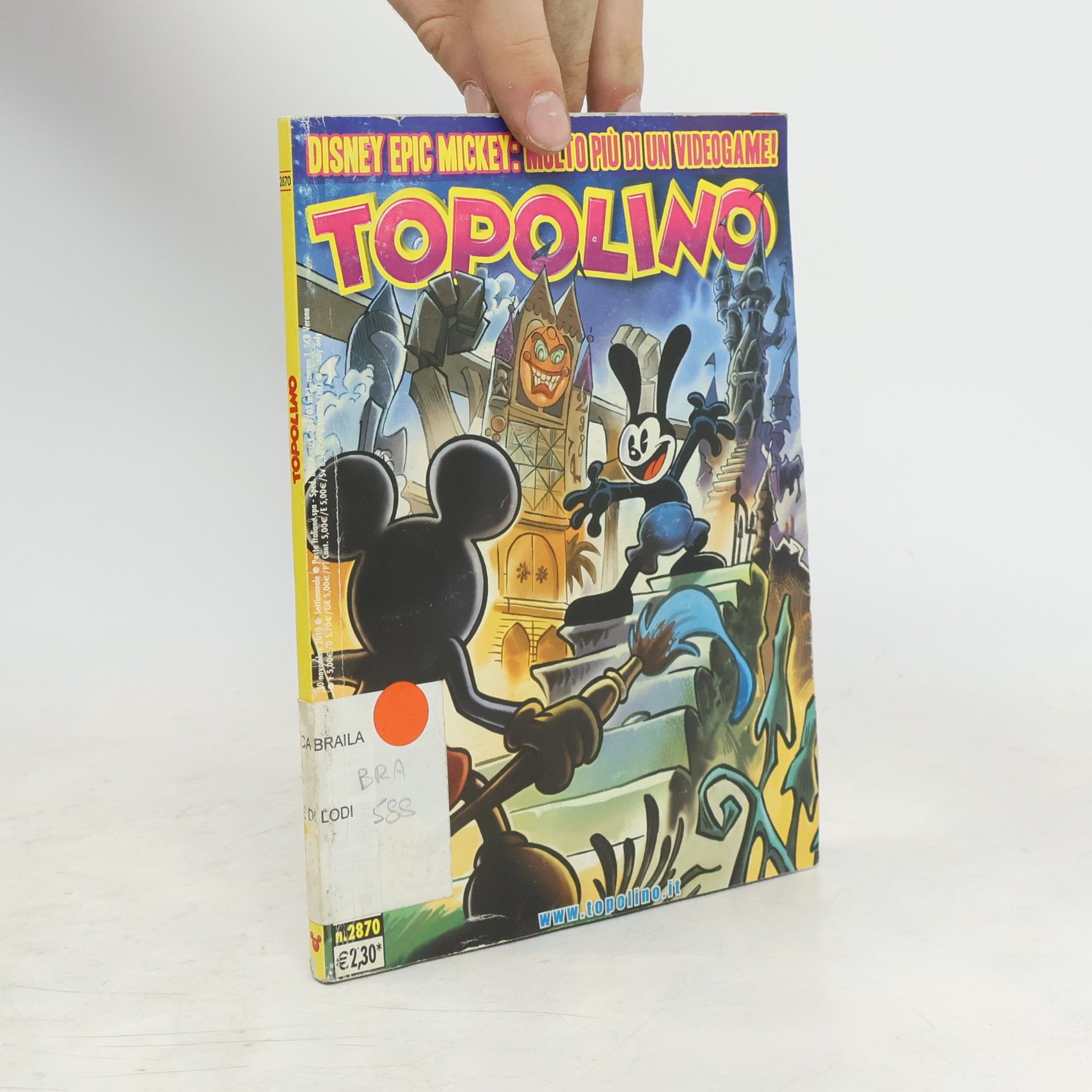 Collectif d'auteurs Topolino 2870
