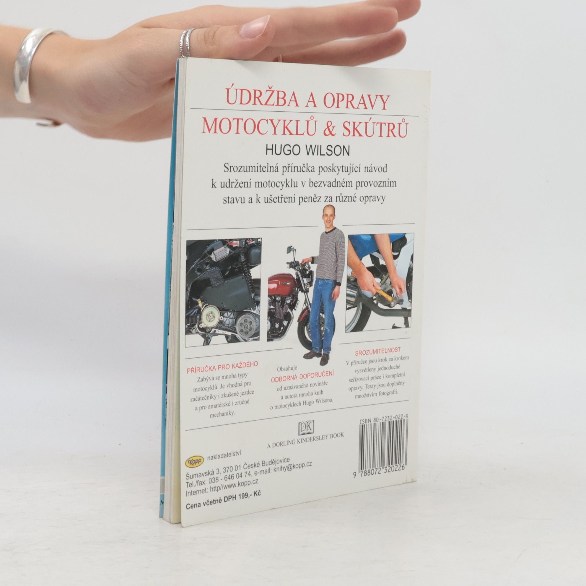 Hugo Wilson Údržba a opravy motocyklů a skútrů