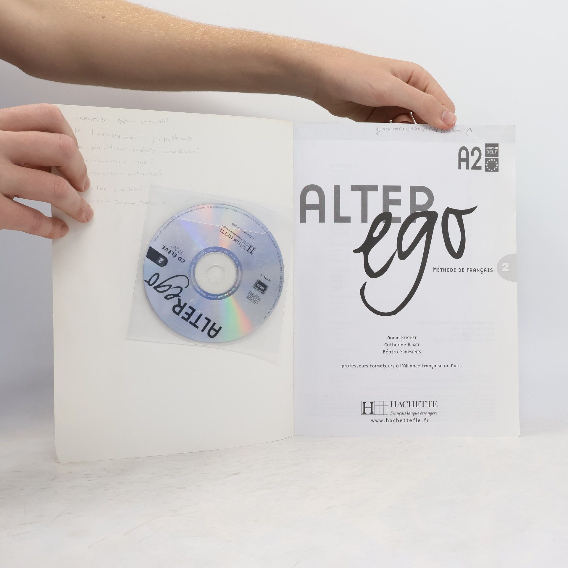 Anne Berthet Alter ego: Méthode de français. 2, [Cahier d'activités]