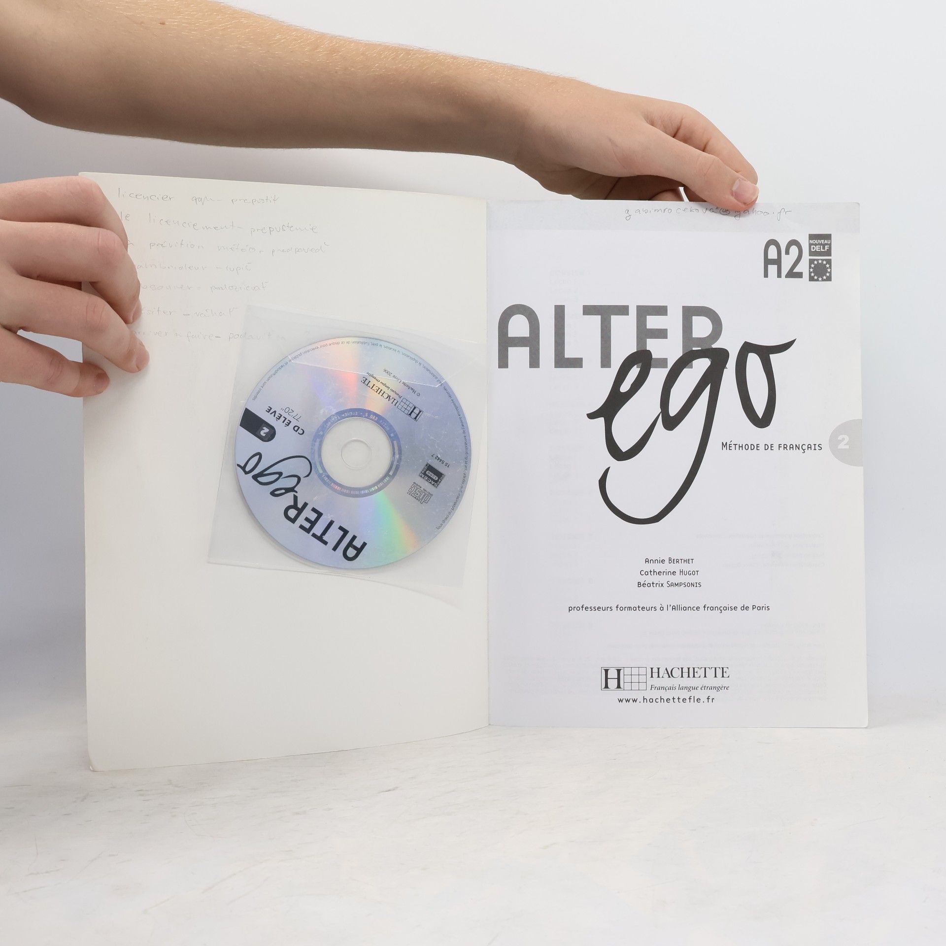 Anne Berthet Alter ego: Méthode de français. 2, [Cahier d'activités]