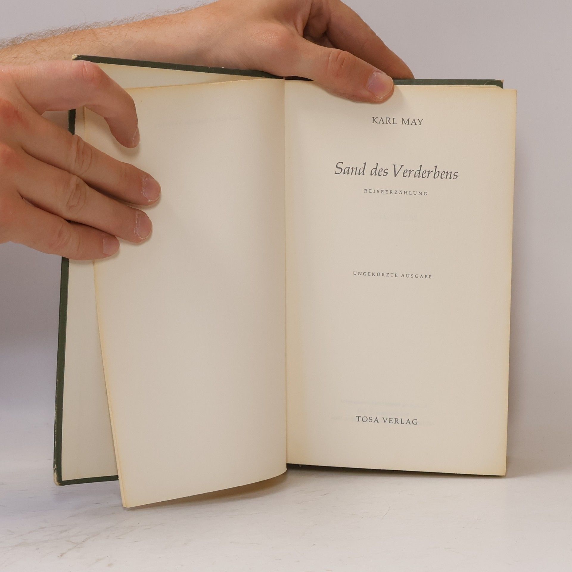 Karl May Sand des Verderbens