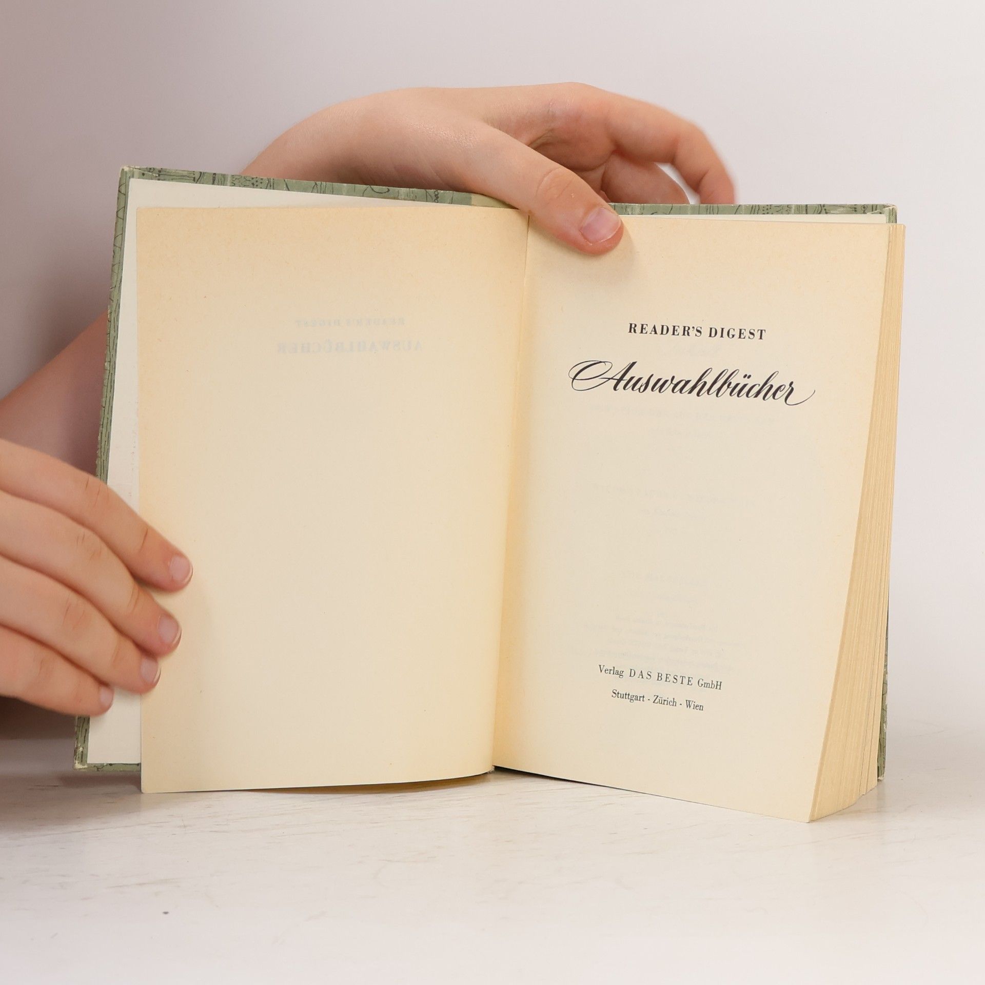 Autores varios Readers Digest Auswahlbücher
