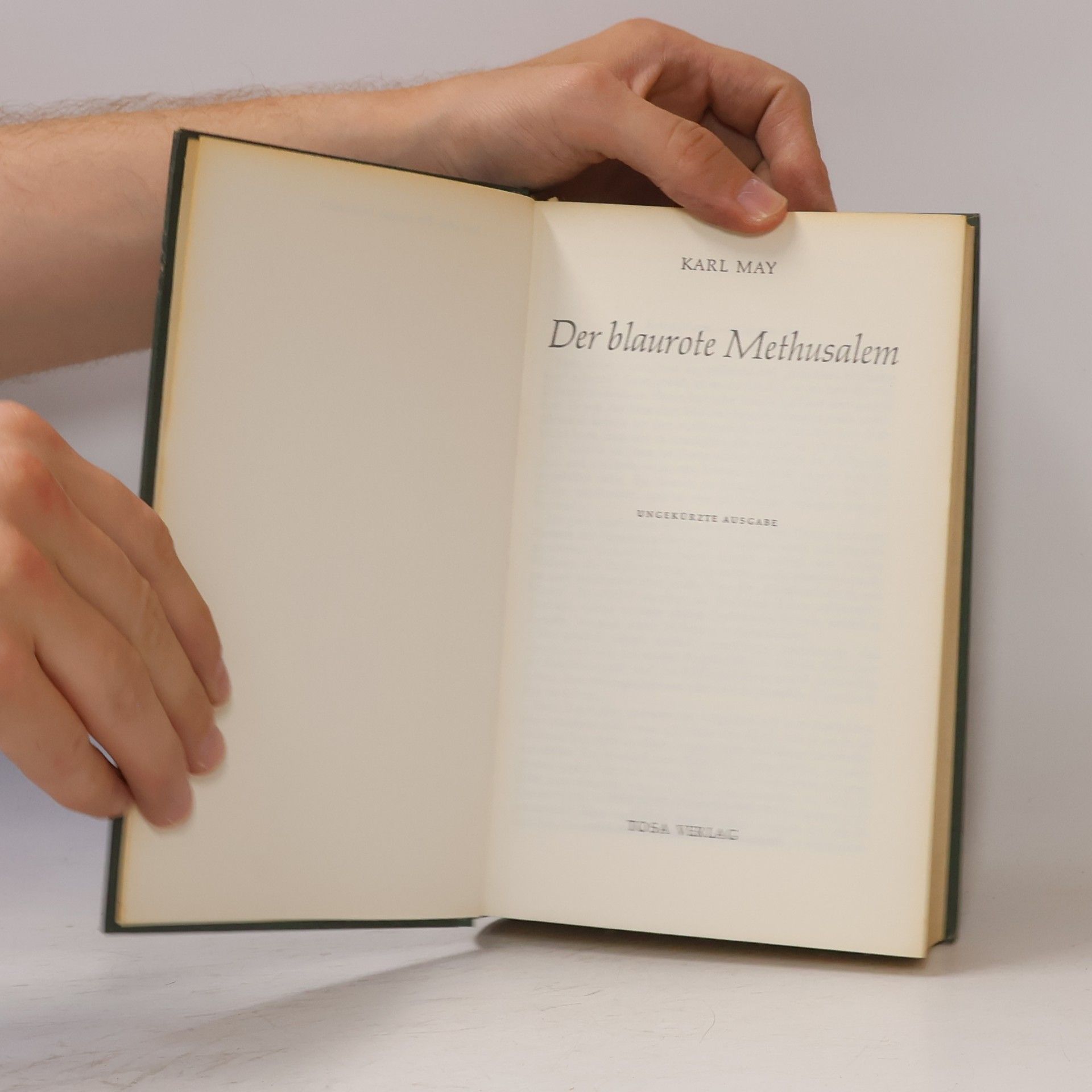 Karl May Der blaurote Methusalem
