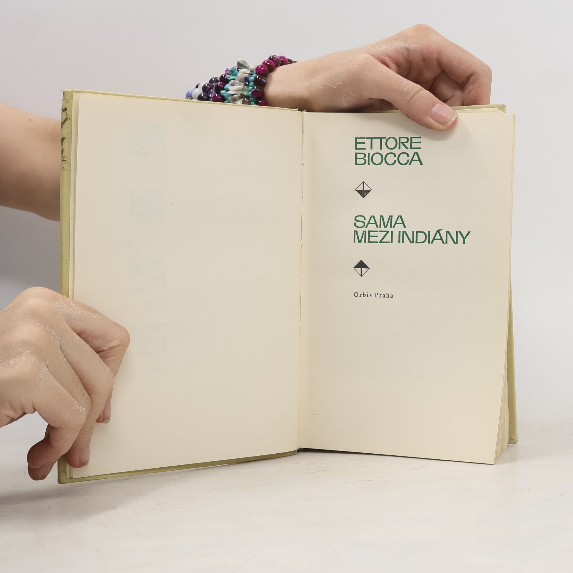 Ettore Biocca Sama mezi Indiány