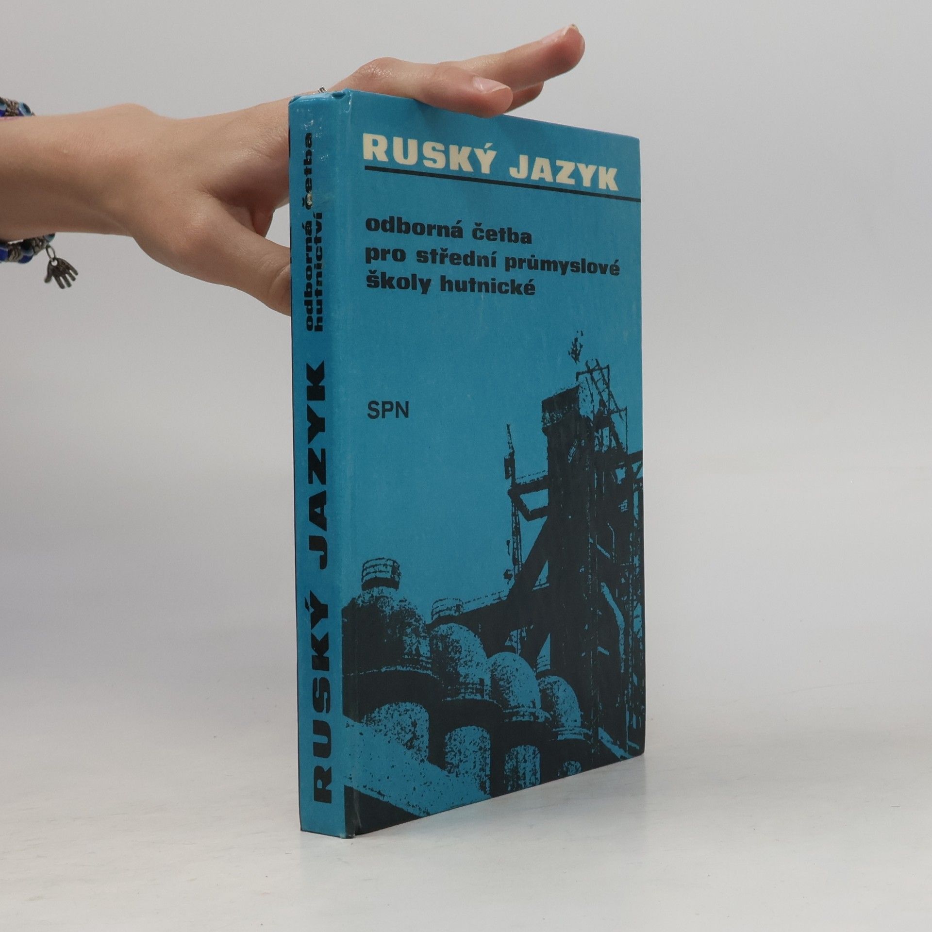 Antonín Hrdina Ruský jazyk odborná četba pro střední průmyslové školy strojnické