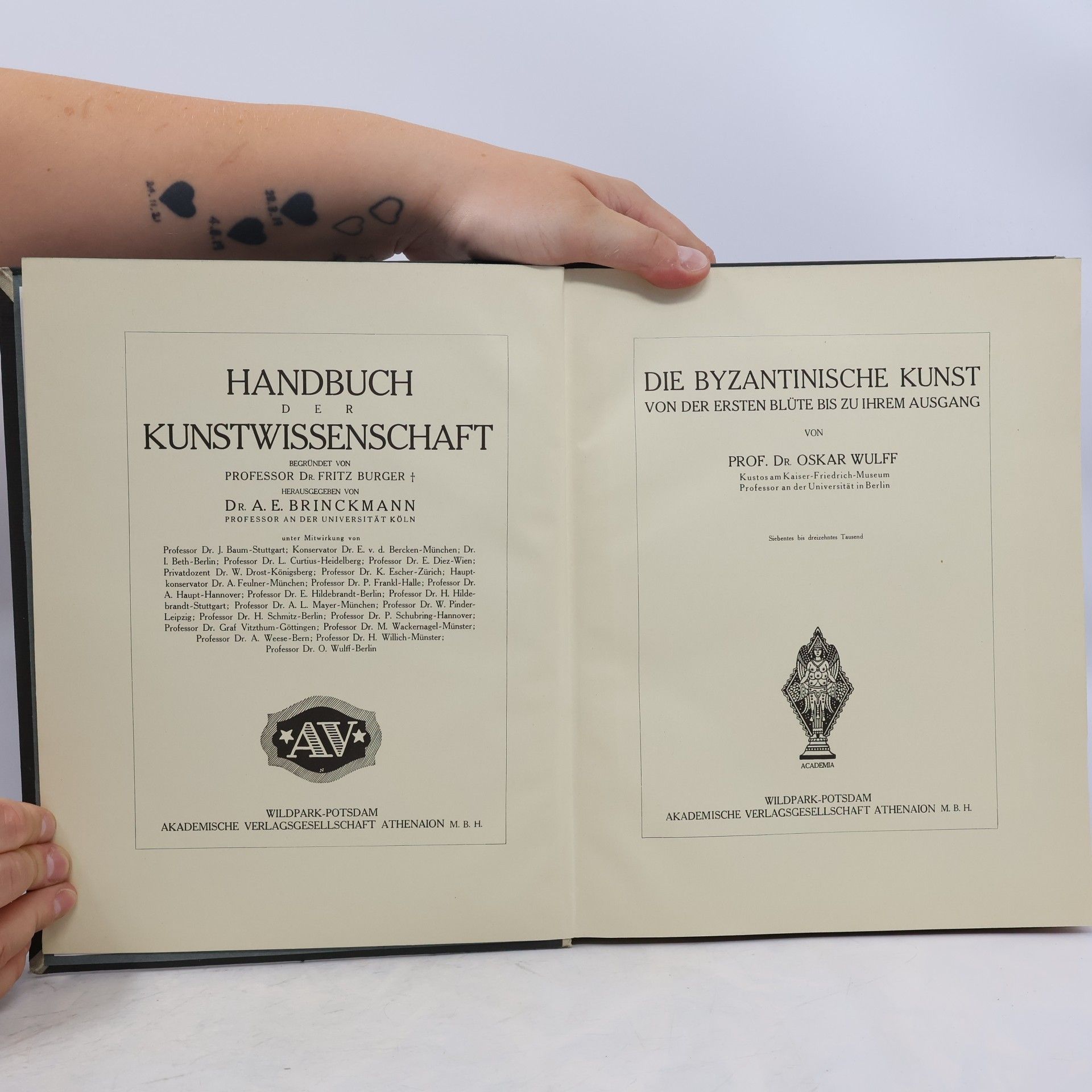 Oskar Wulff Altchristliche und byzantinische Kunst II.