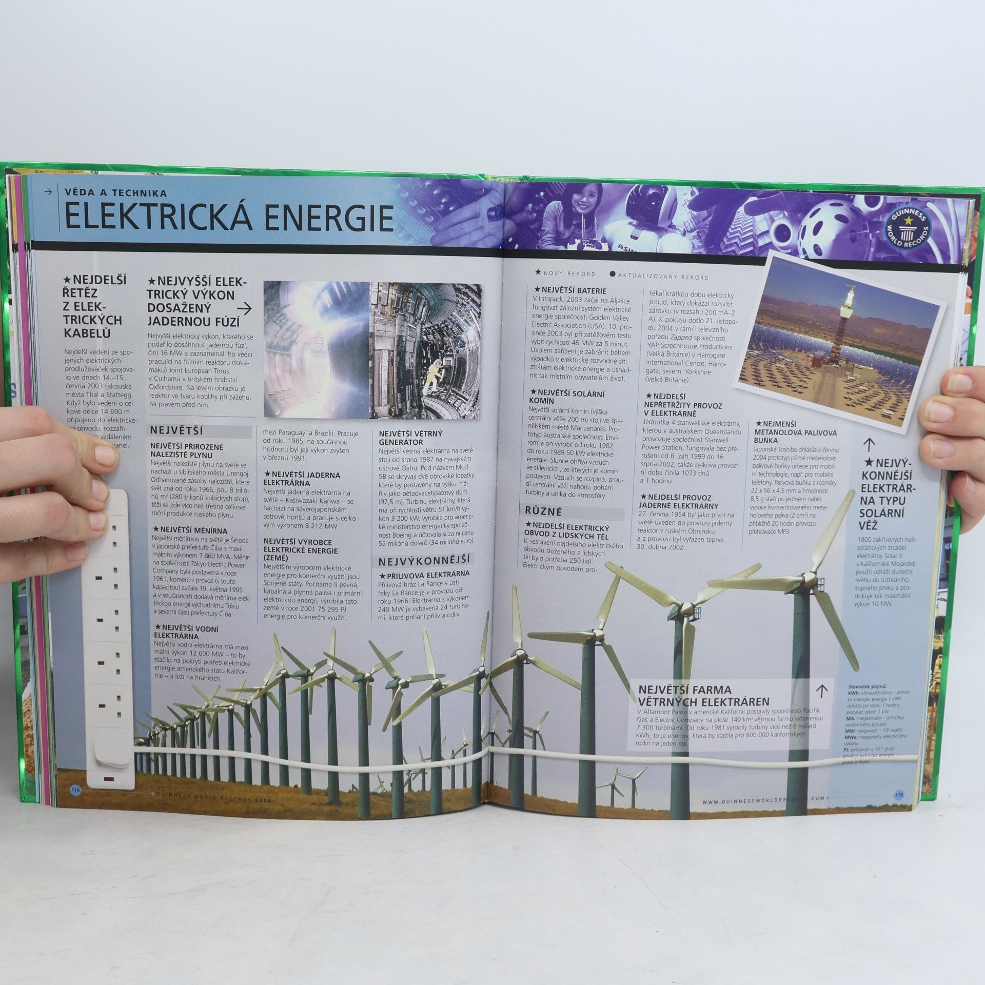 Emílie Harantová Guinness world records 2006. Kniha světových rekordů