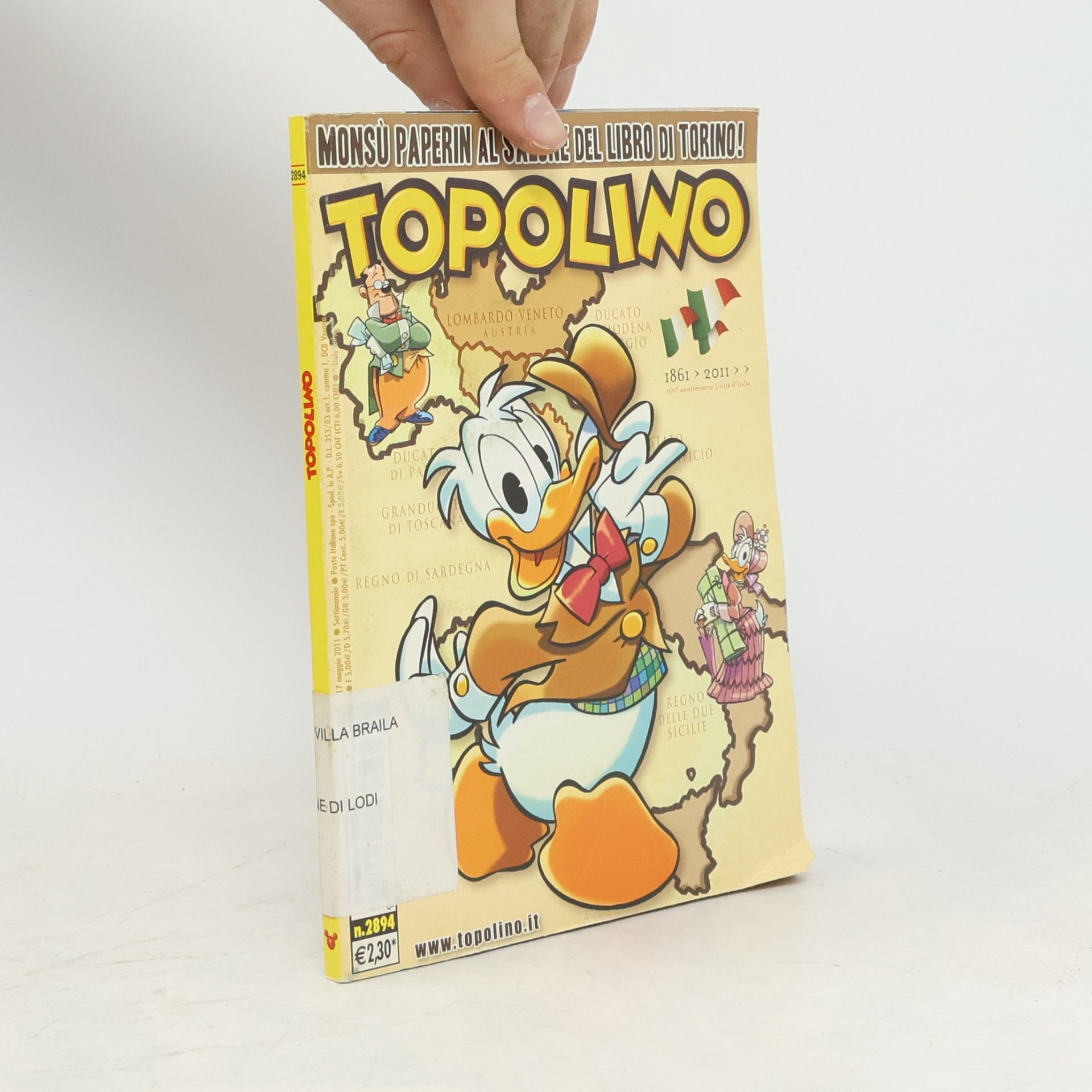 Kolektiv autorů Topolino 2893
