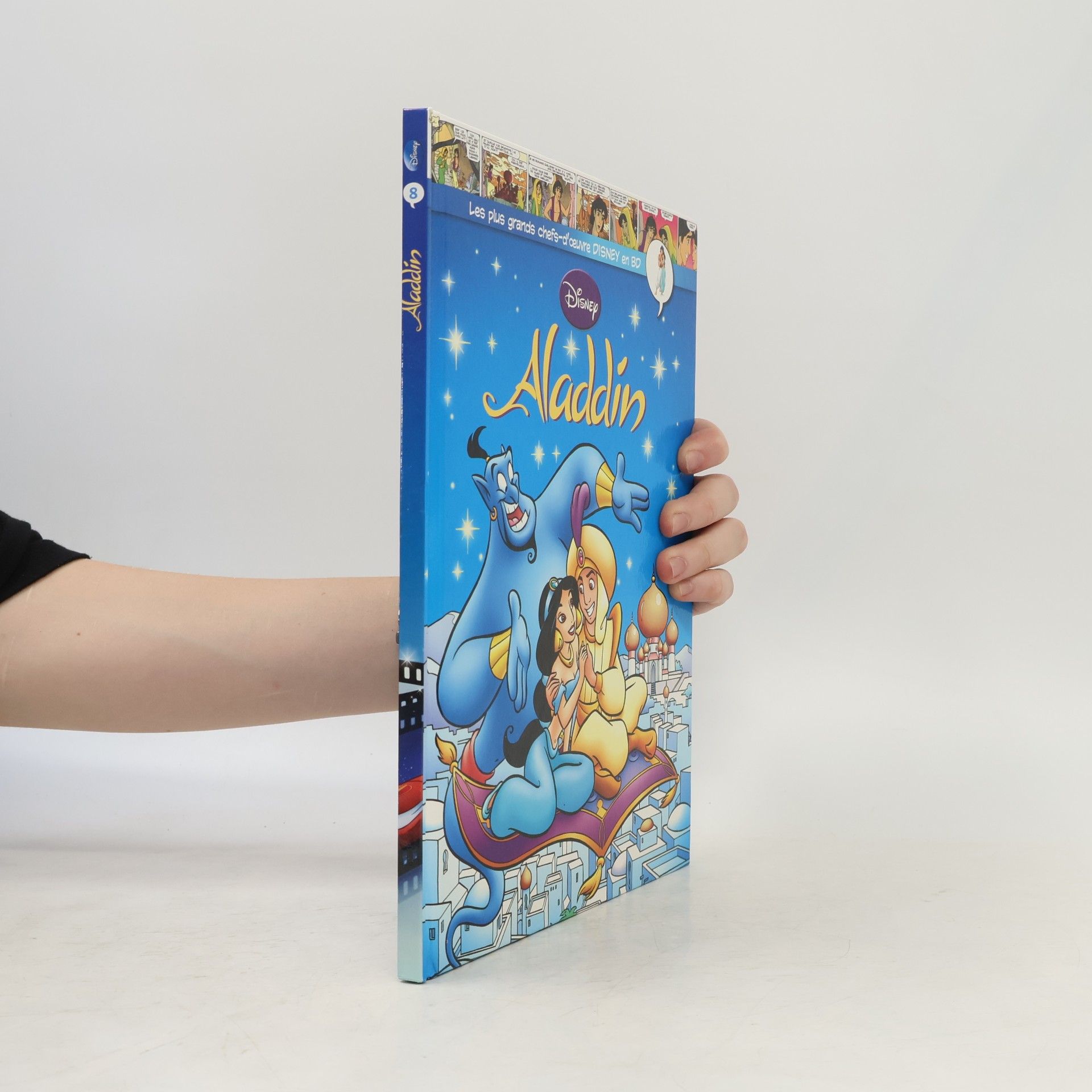 Collectif d'auteurs Les plus grands chefs d'oeuvre disney en BD n°8 - ALADDIN