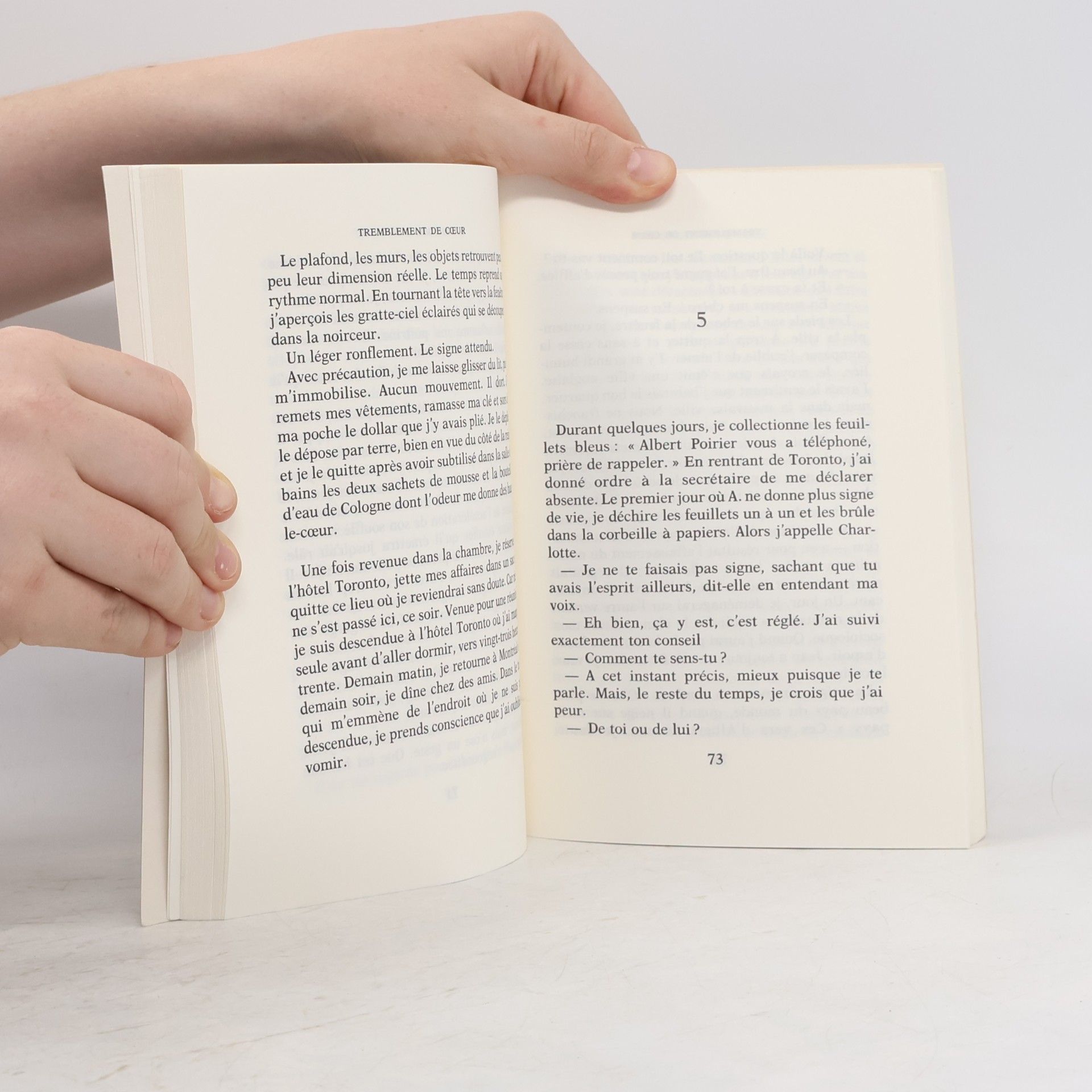 Denise Bombardier Tremblement de coeur