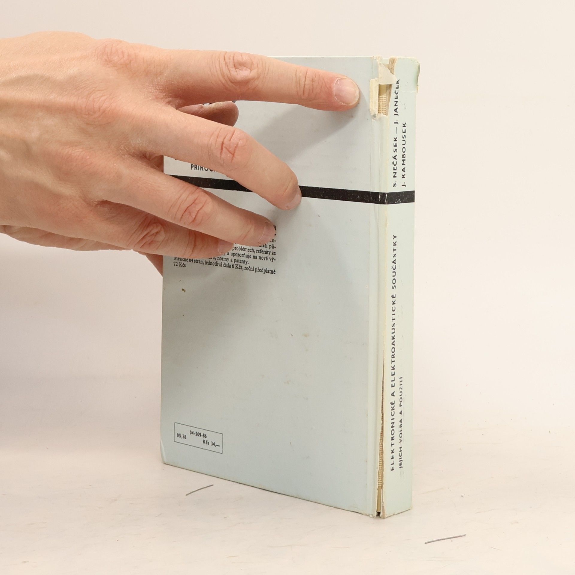 Sláva Nečásek Elektronické a elektroakustické součástky