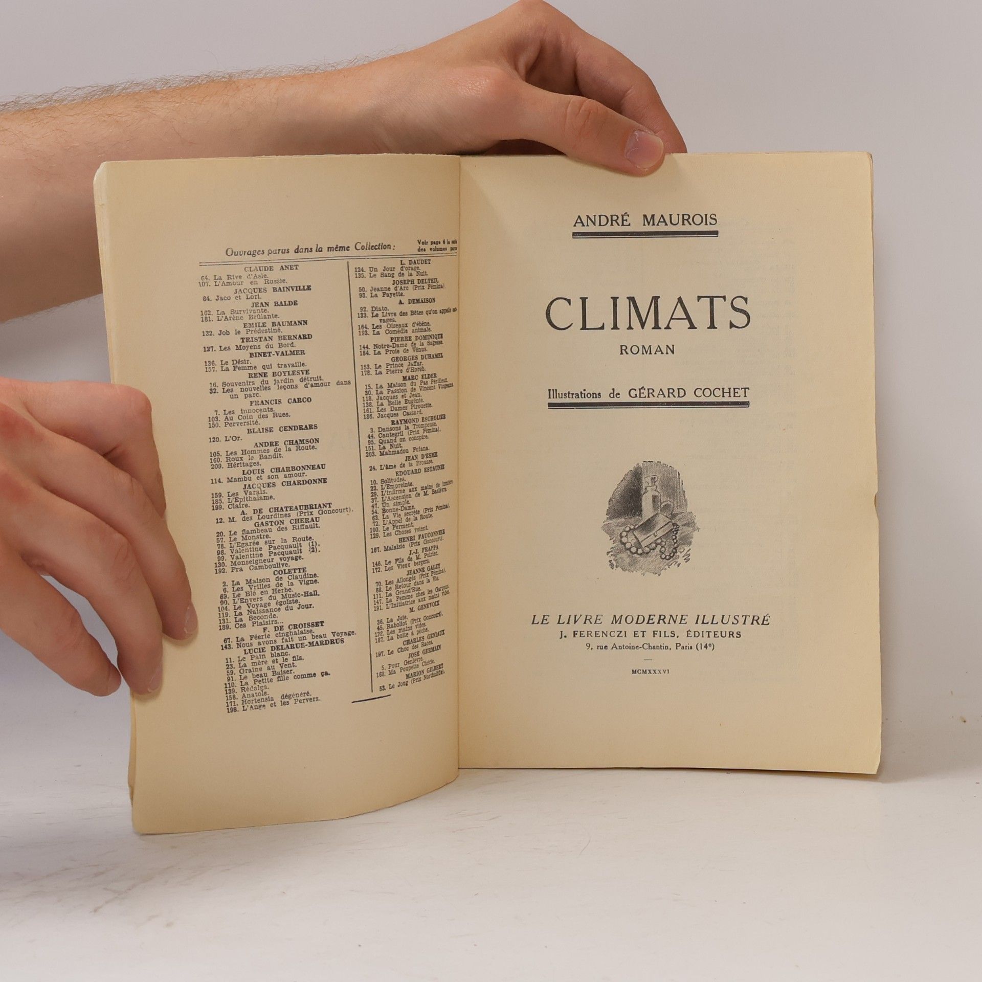André Maurois Climats