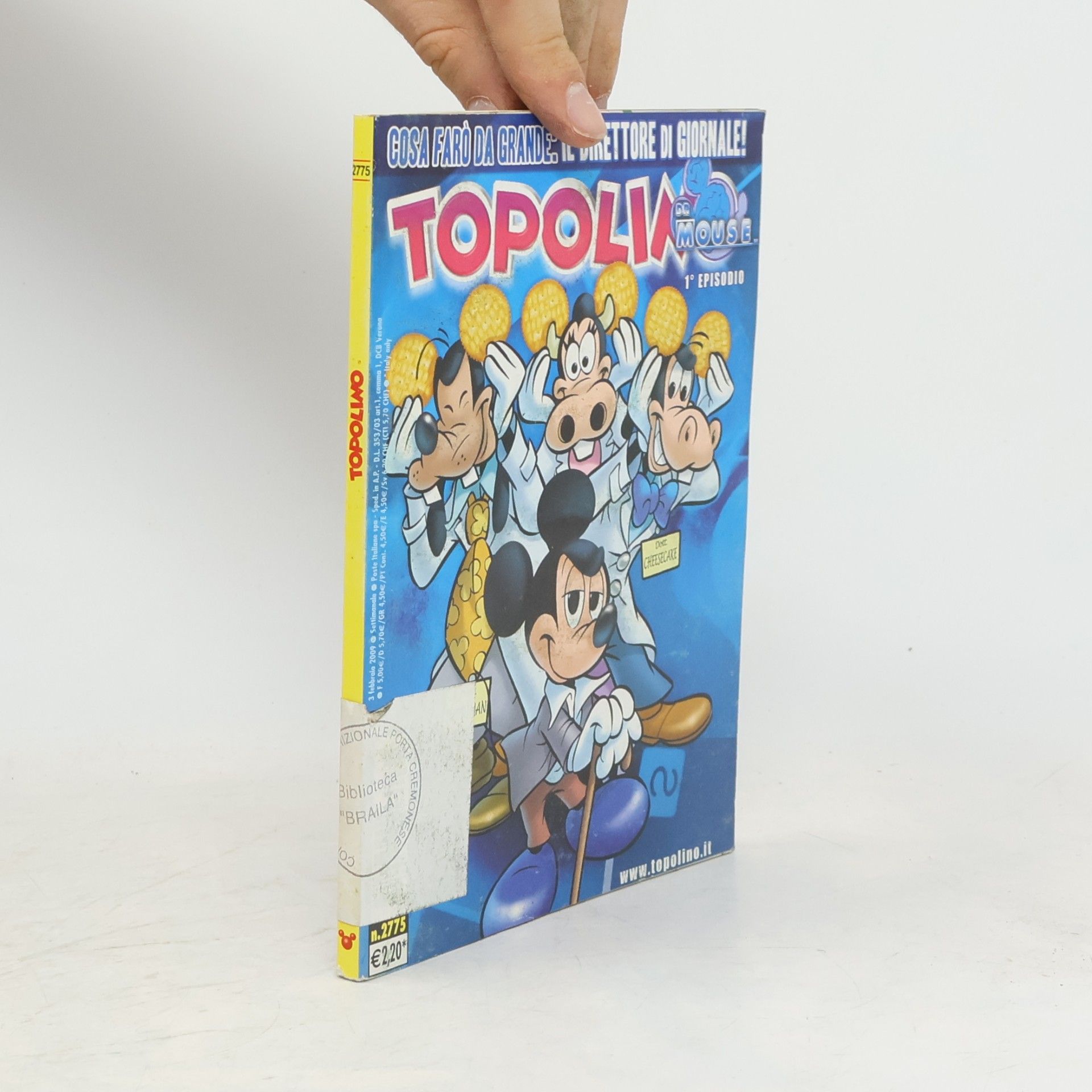 Collectif d'auteurs Topolino 2775