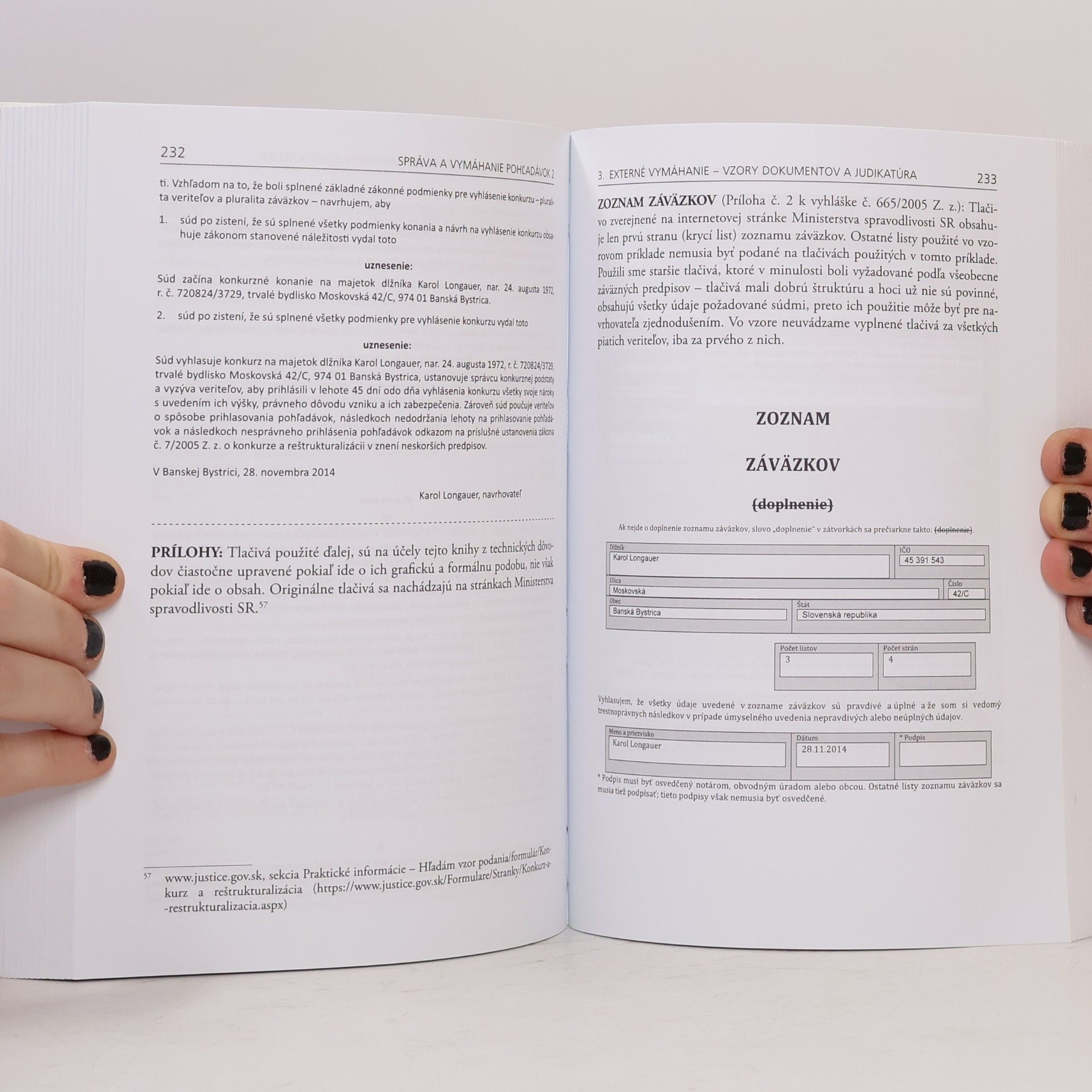 Kolektiv autorů Správa a vymáhanie pohľadávok 2