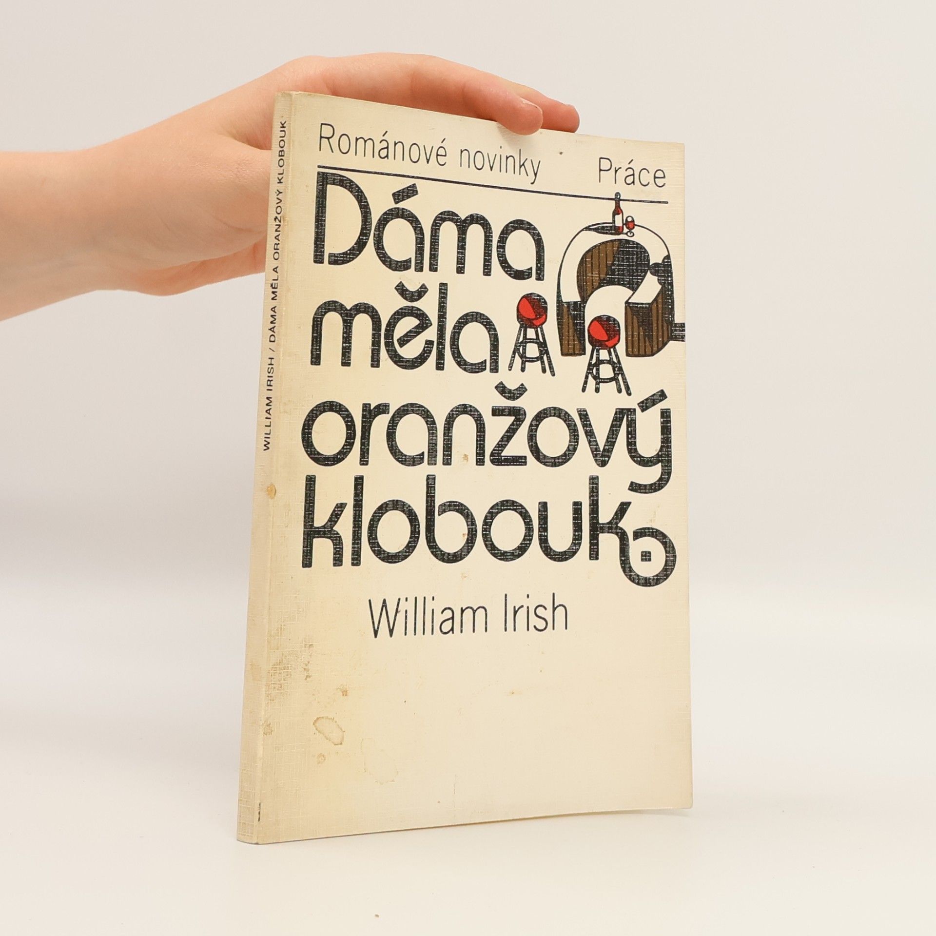 Cornell Woolrich Dáma měla oranžový klobouk