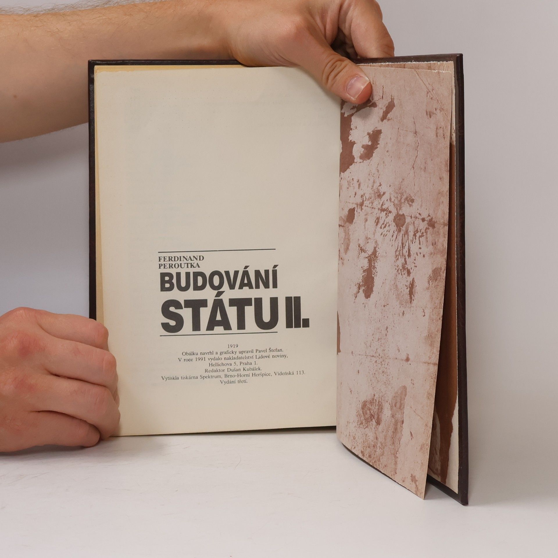 Ferdinand Peroutka Budování státu II.