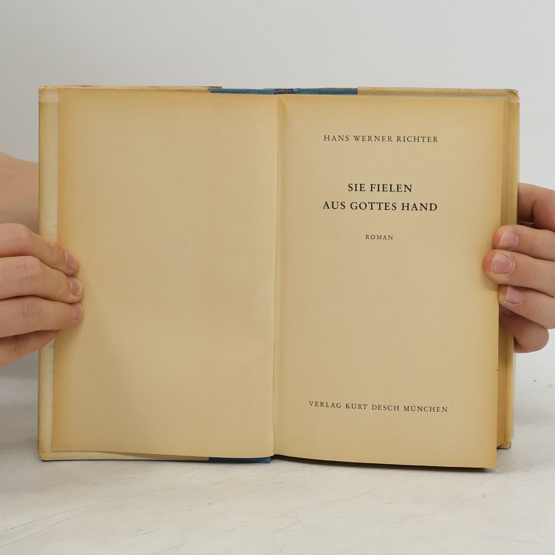 Hans Werner Richter Sie fielen aus Gottes Hand