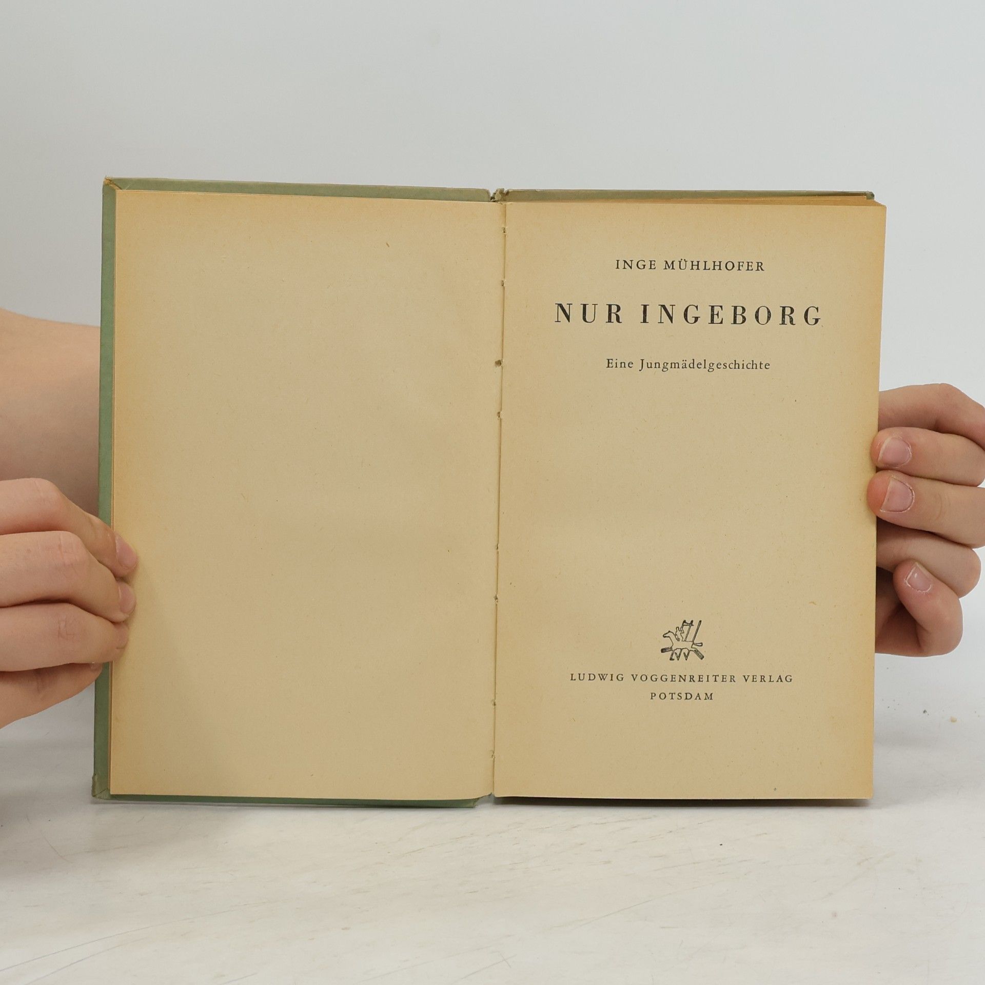 Inge Mühllhofer Nur Ingeborg - Eine Jungmädchengeschichte