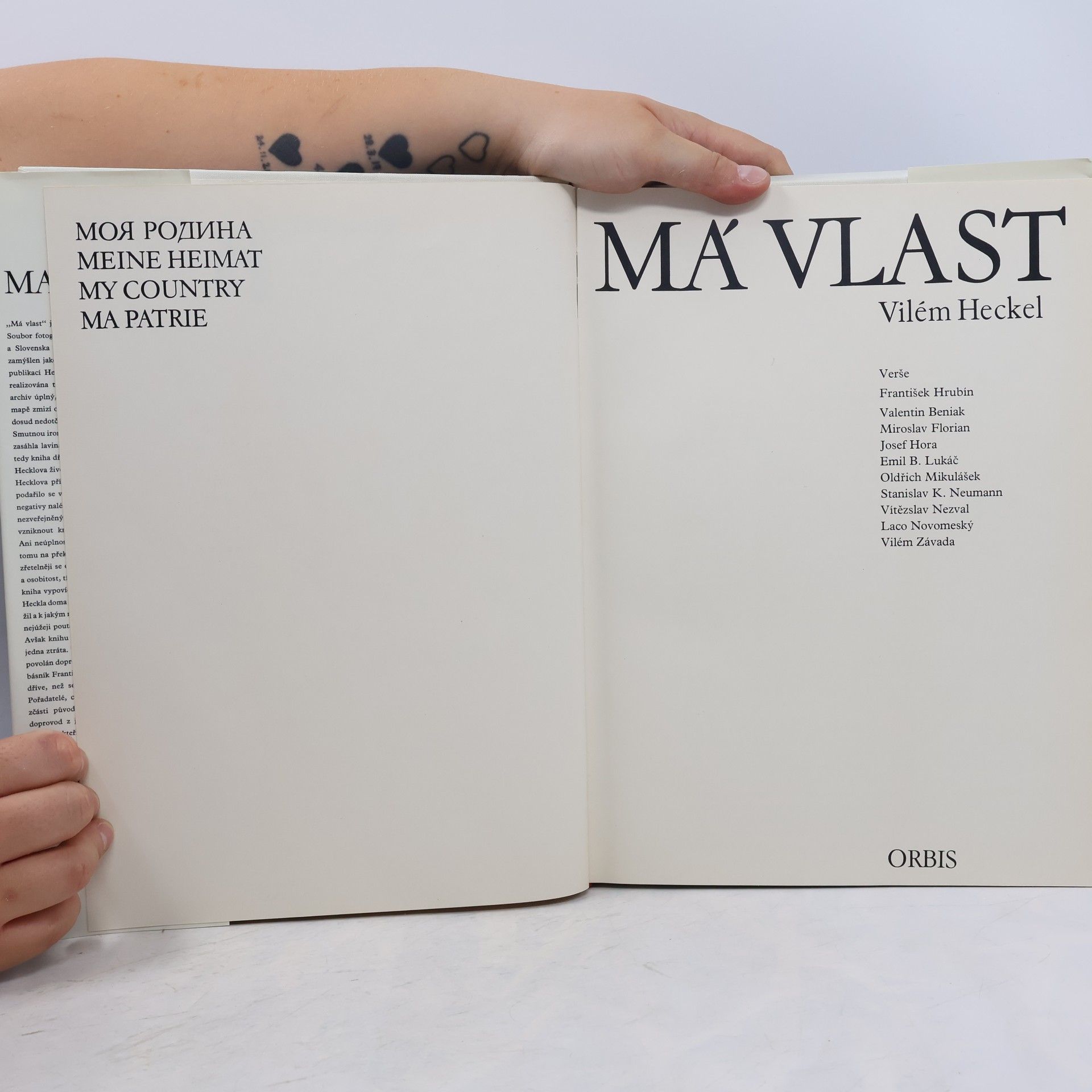 Vilém Heckel Má vlast