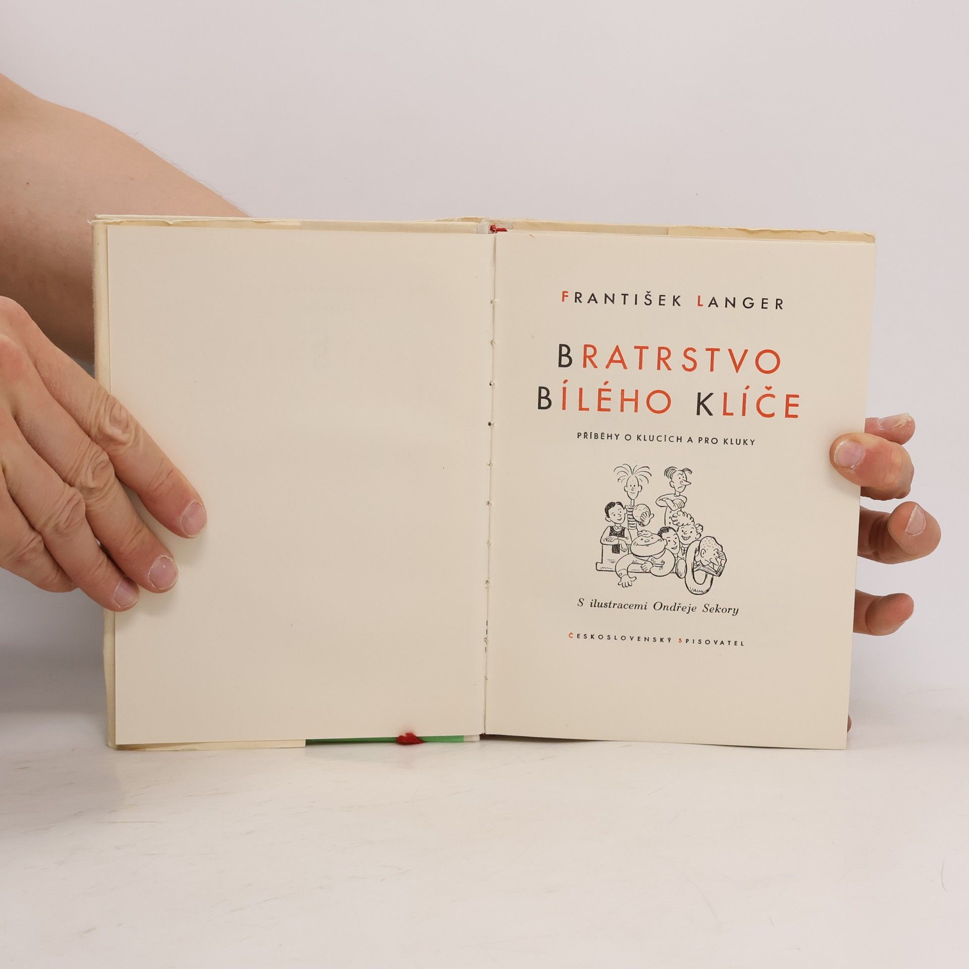 František Langer Bratrstvo Bílého klíče