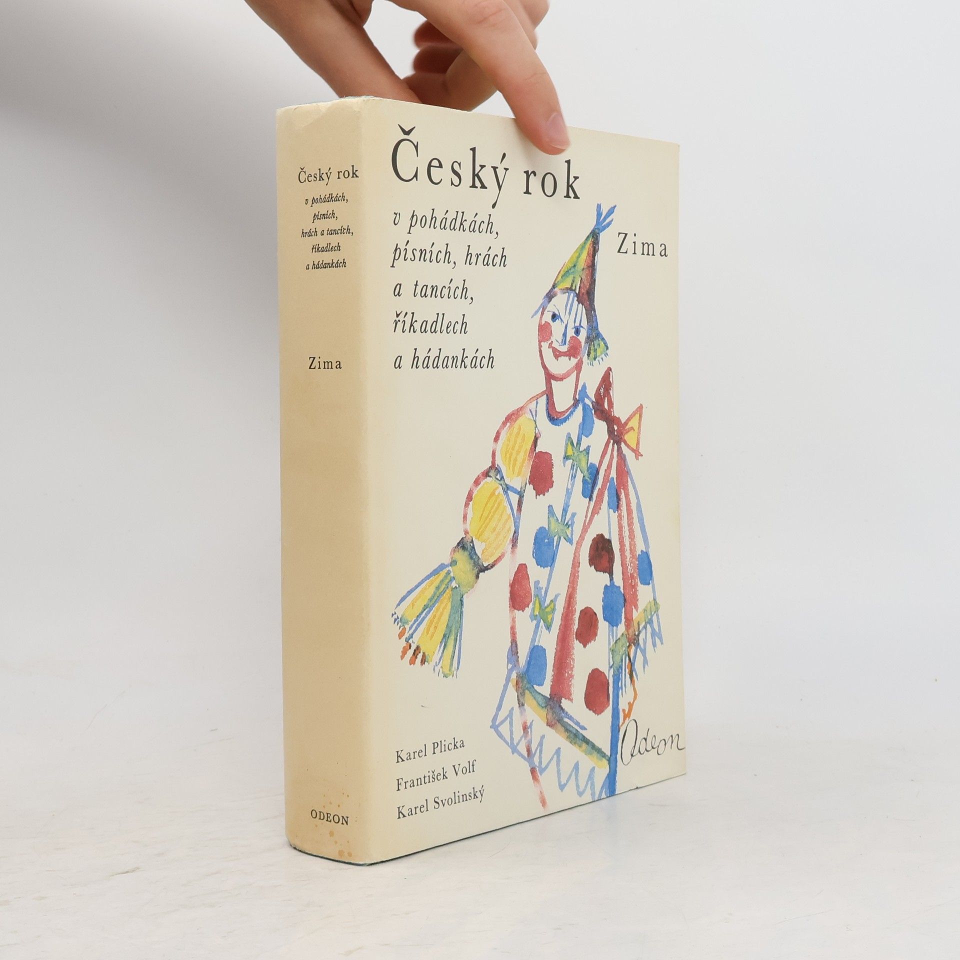 Český rok v pohádkách, písních, hrách a tancích, říkadlech a hádankách. Čtvrtý díl. Zima
