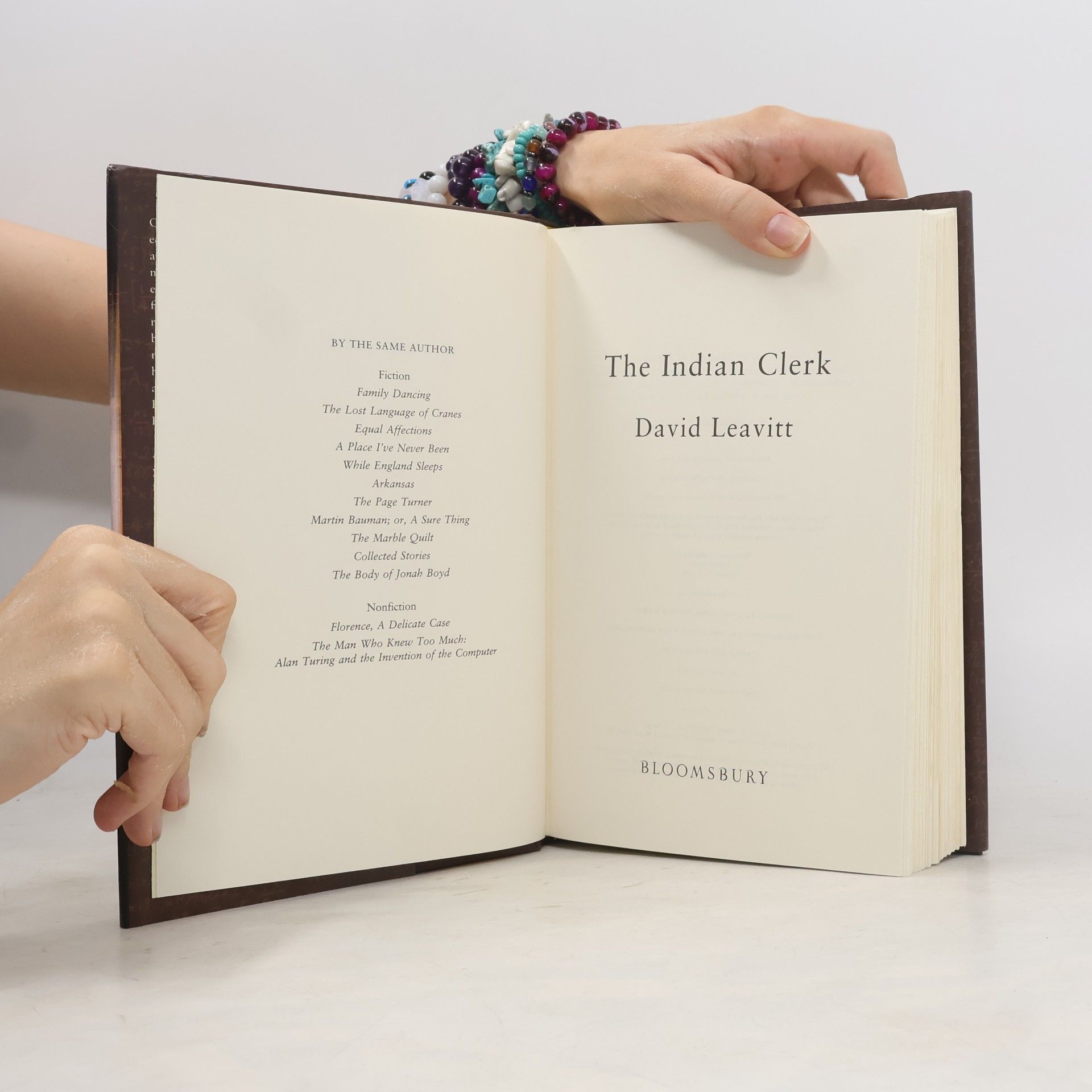 David Leavitt The Indian Clerk