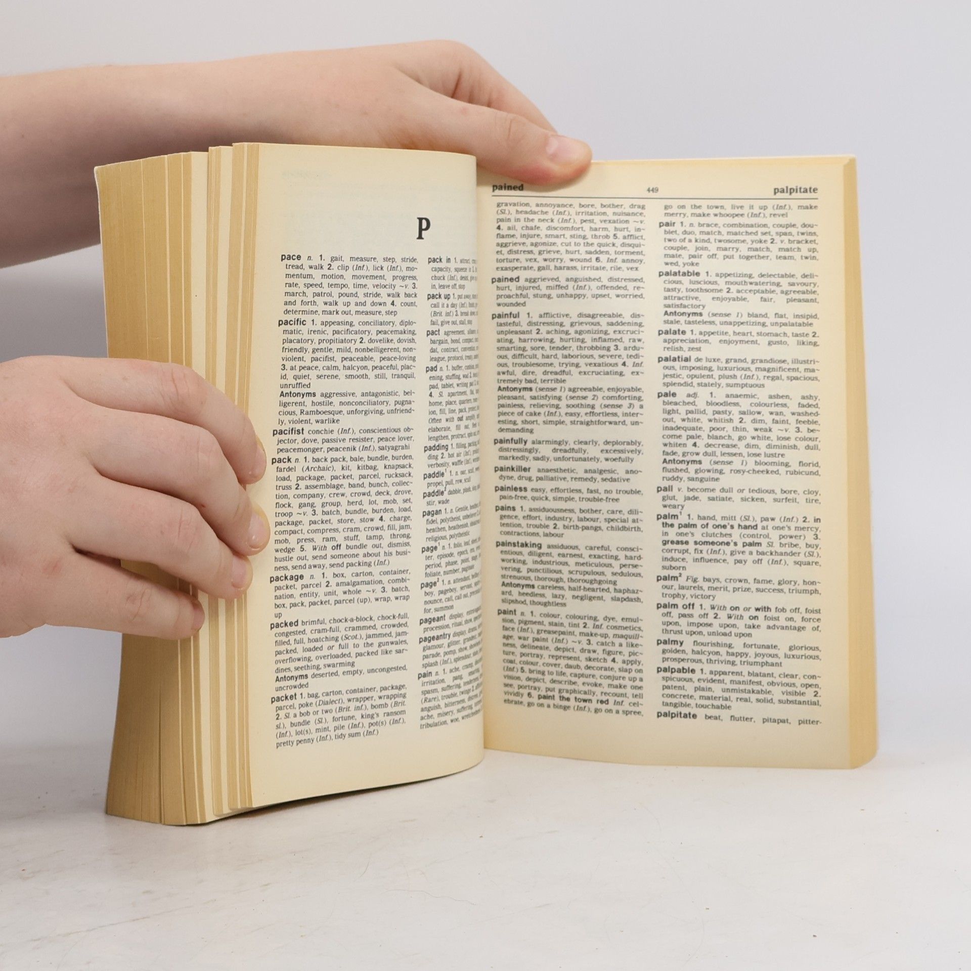 Various authors The Collins Paperback Thesaurus in A-to-Z form