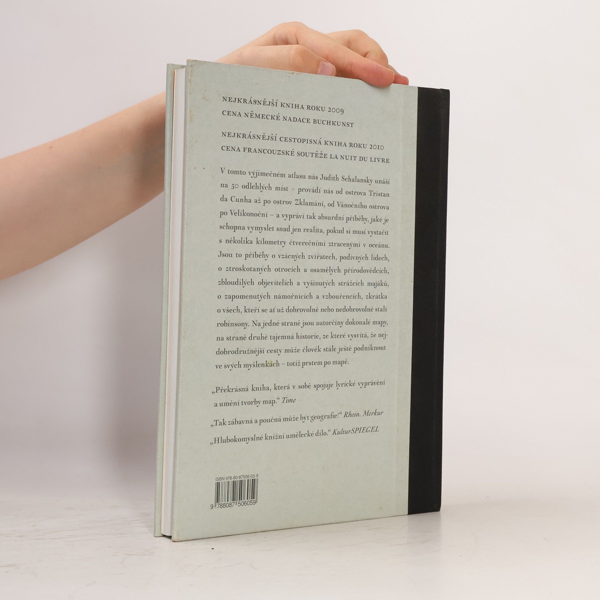 Judith Schalansky Atlas odlehlých ostrovů. Padesát ostrovů, které jsem nikdy nenavštívila a nikdy nenavštívím