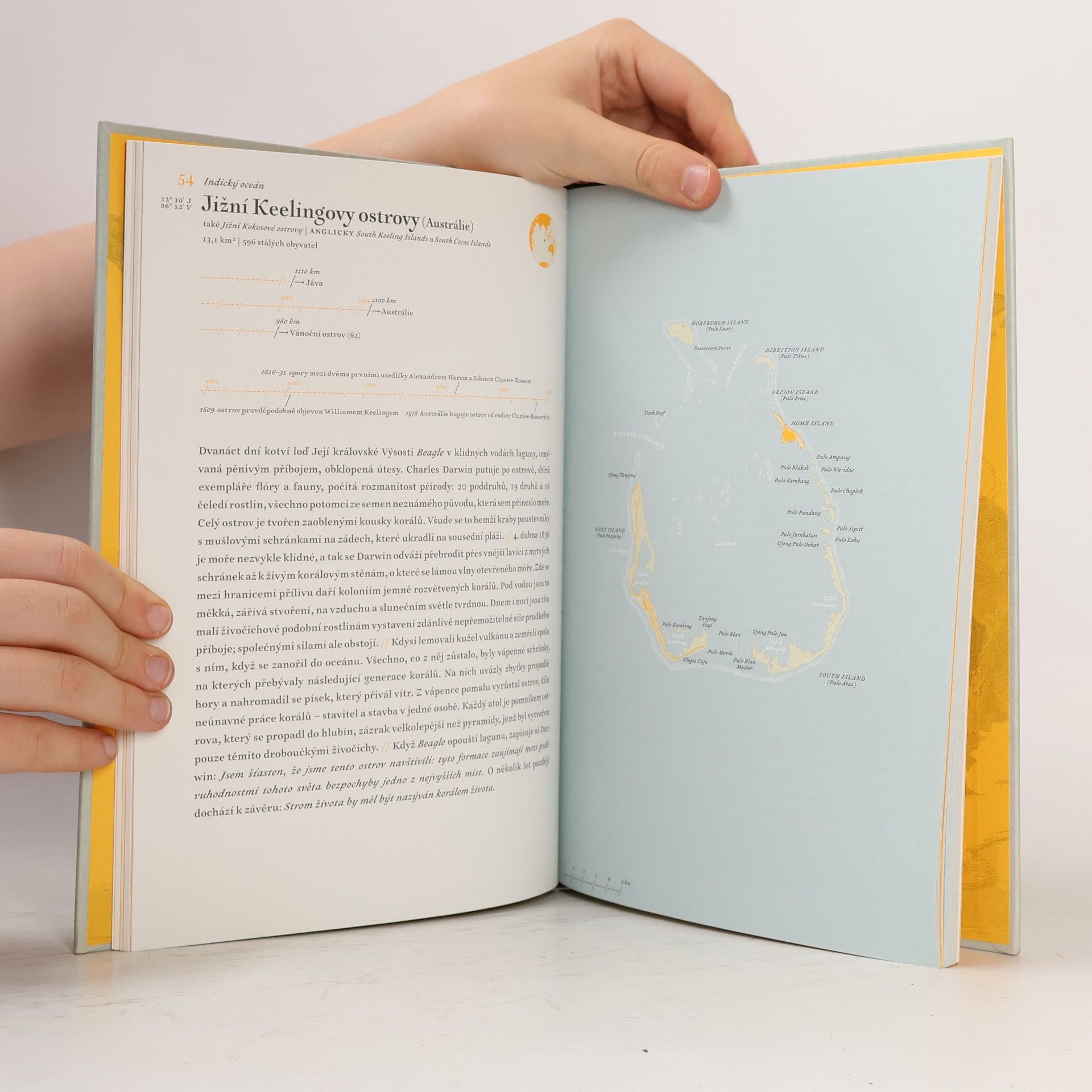 Judith Schalansky Atlas odlehlých ostrovů. Padesát ostrovů, které jsem nikdy nenavštívila a nikdy nenavštívím
