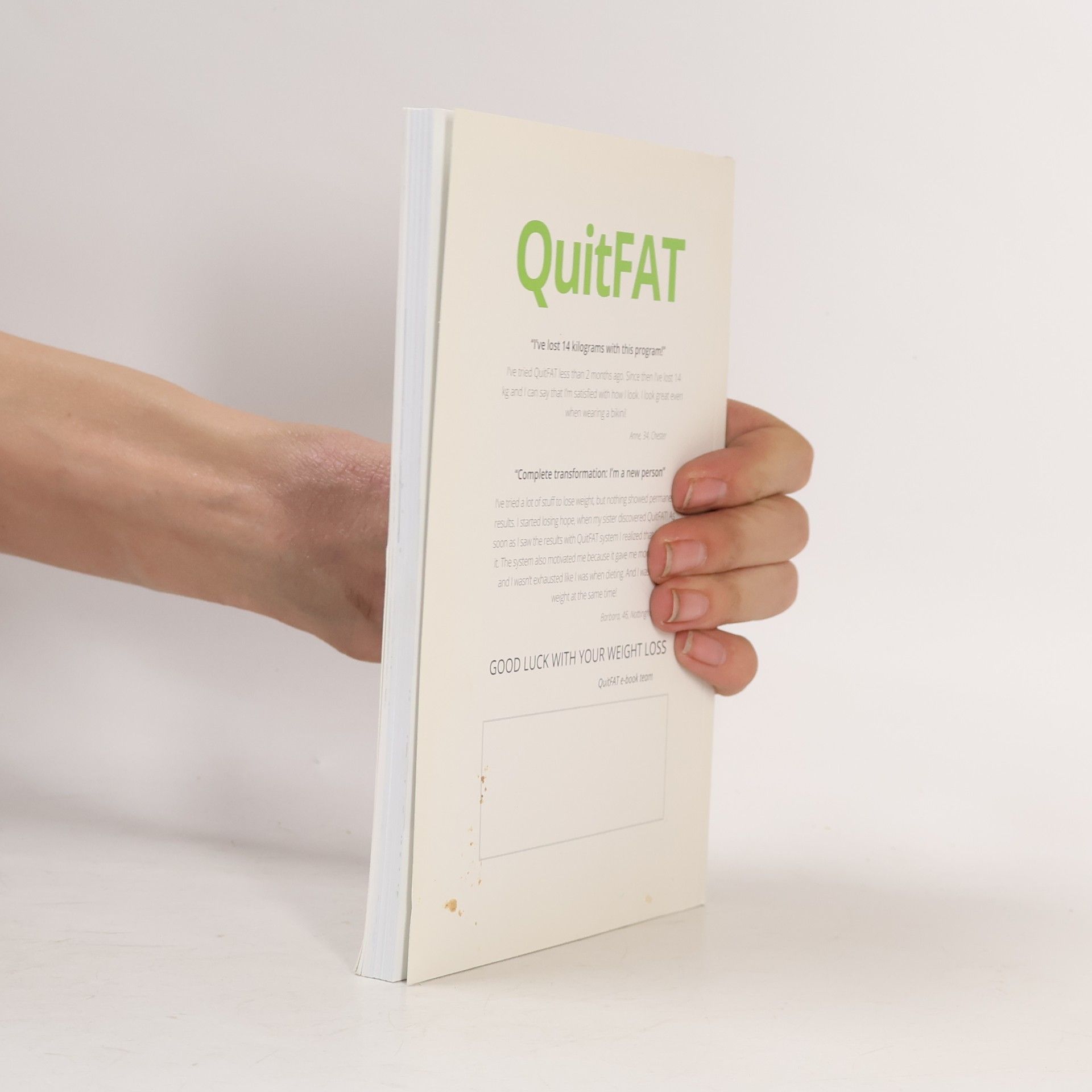 Adam Roberts QuitFAT