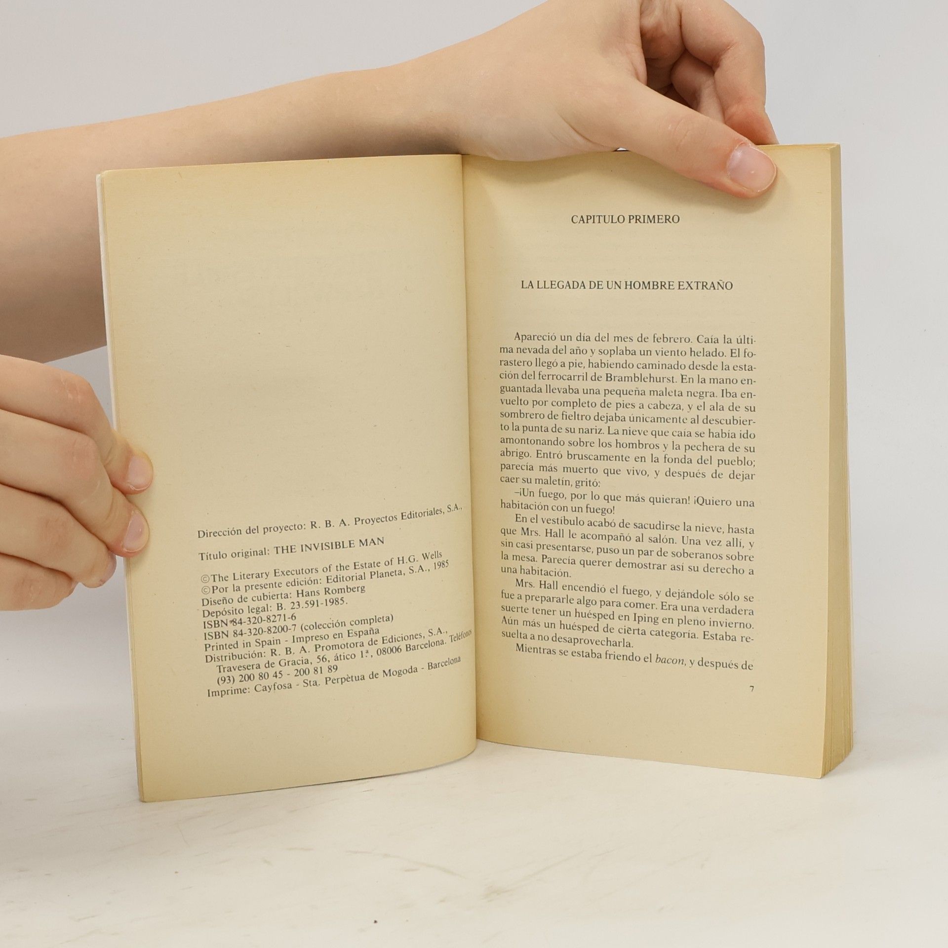 Herbert George Wells BestSellers Planeta - 66: El hombre invisible