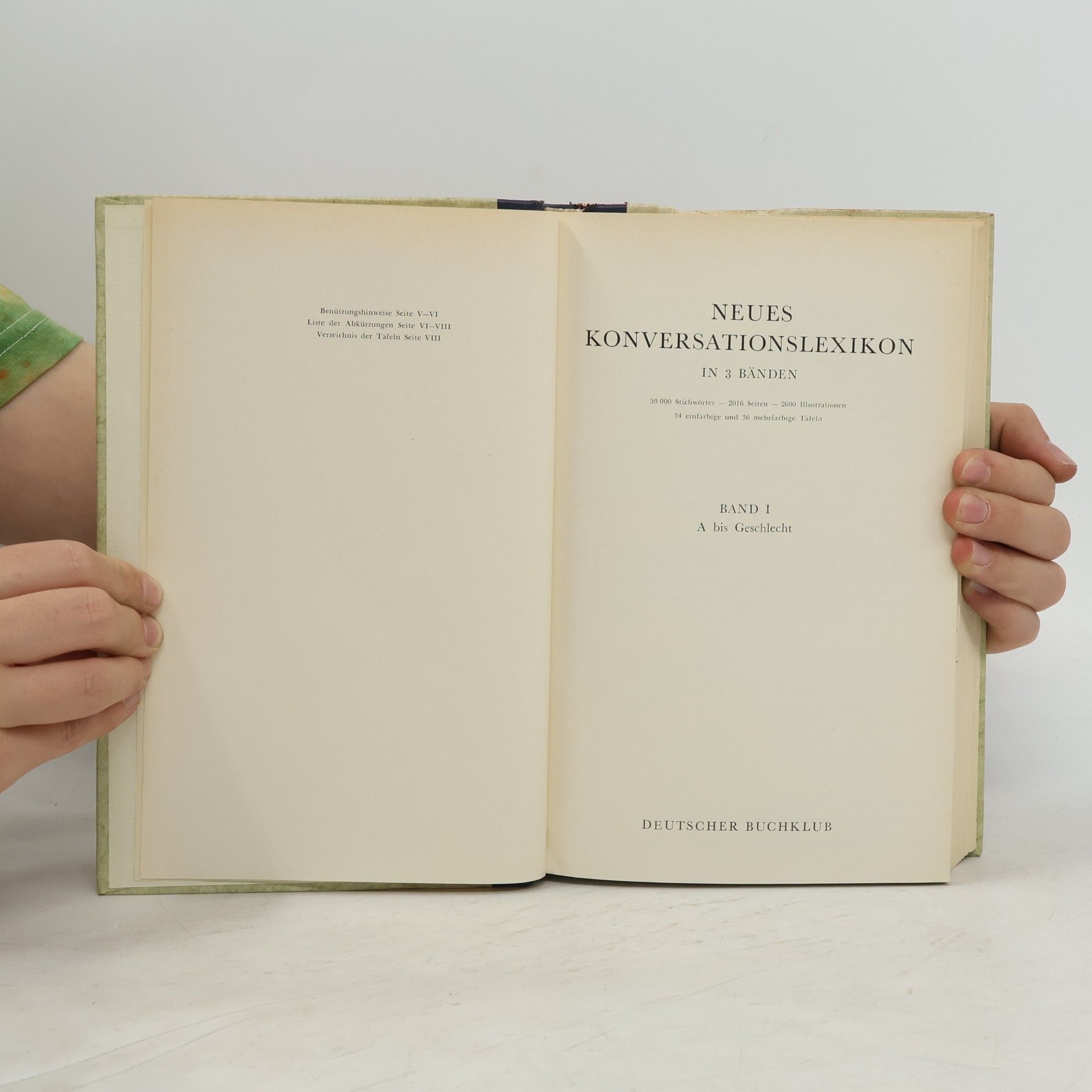 Autores varios Neues Konversationslexikon. Band 1, A bis Friedrichshafen