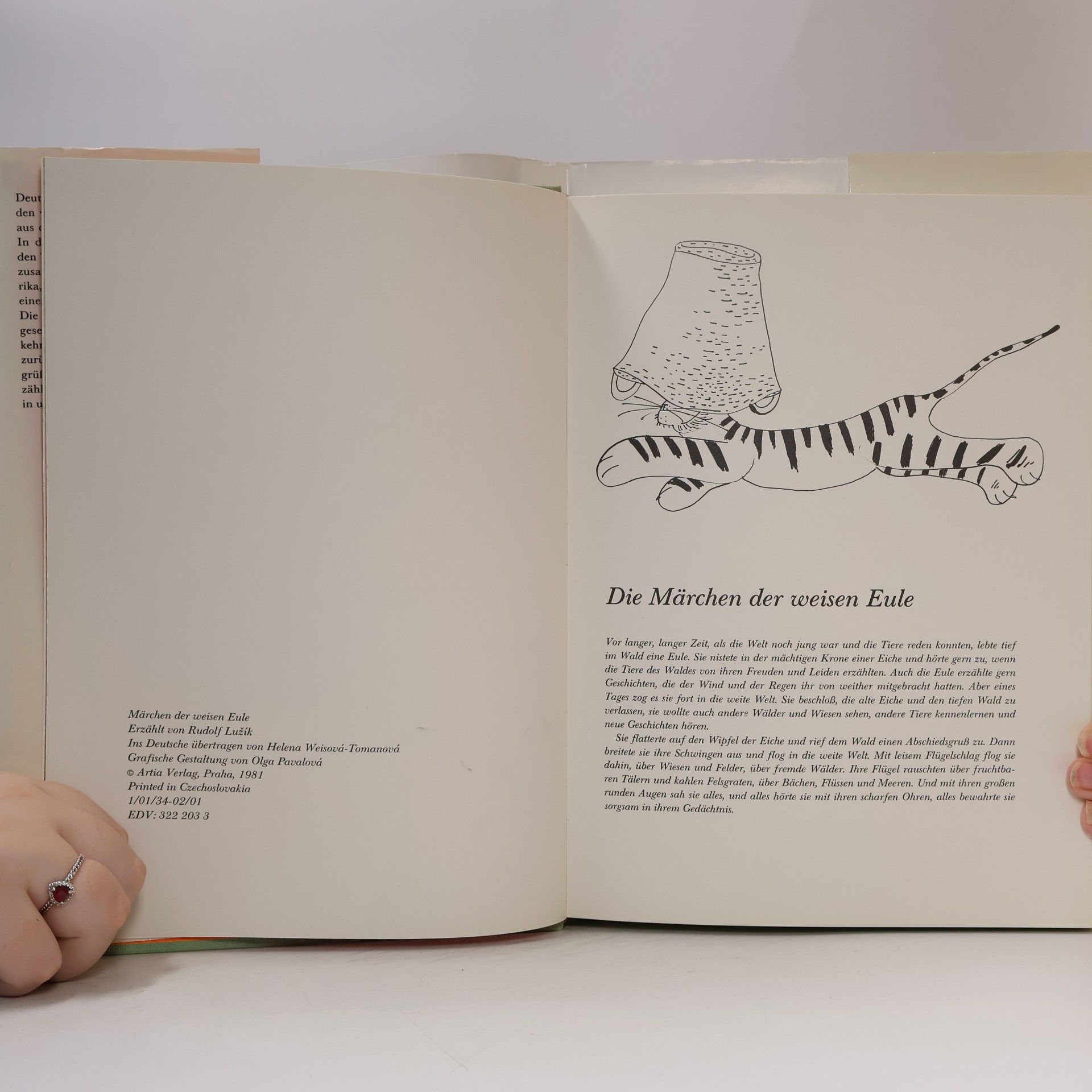 Rudolf Lužík Märchen der weisen Eule