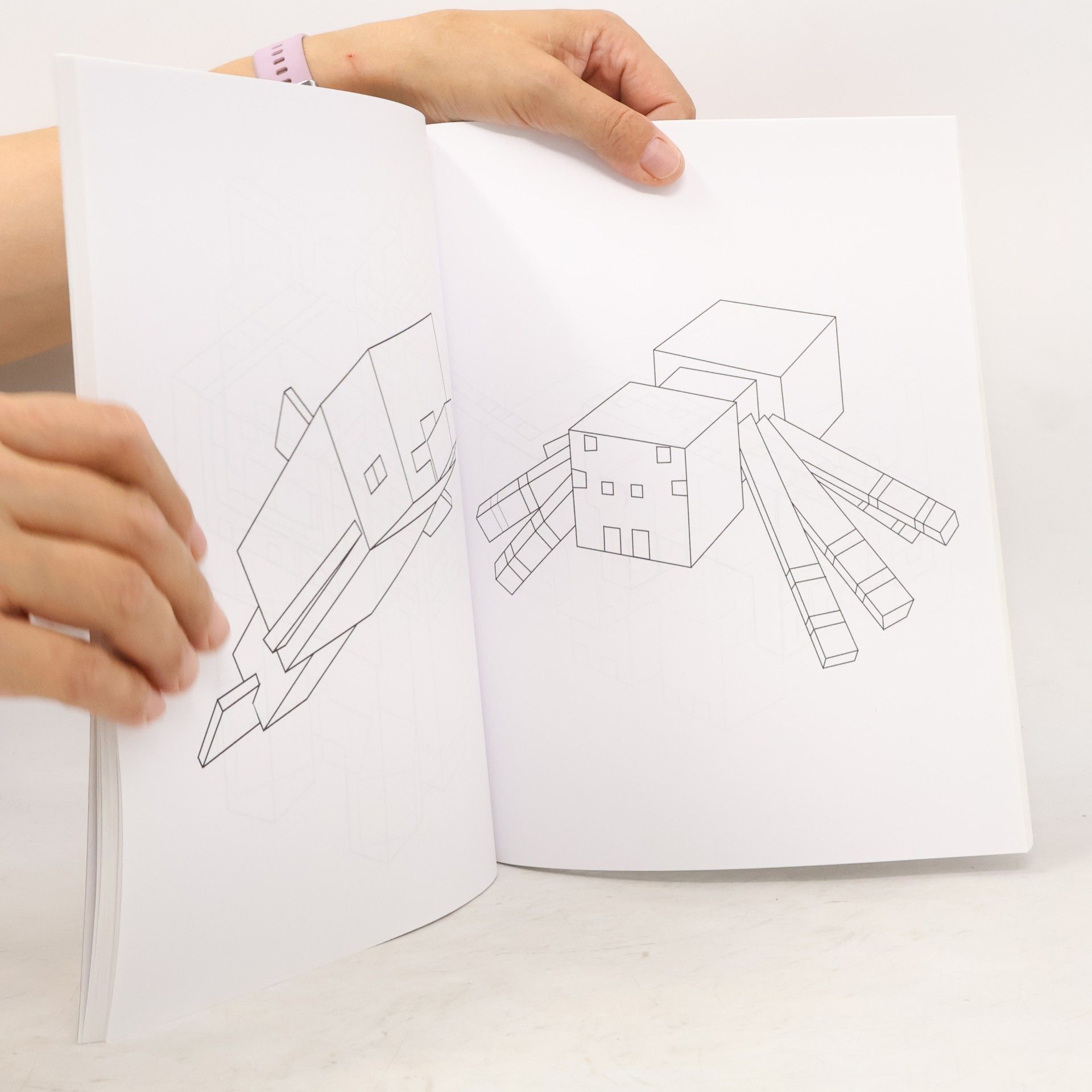 Ordinary Villager Minecraft Coloring Book