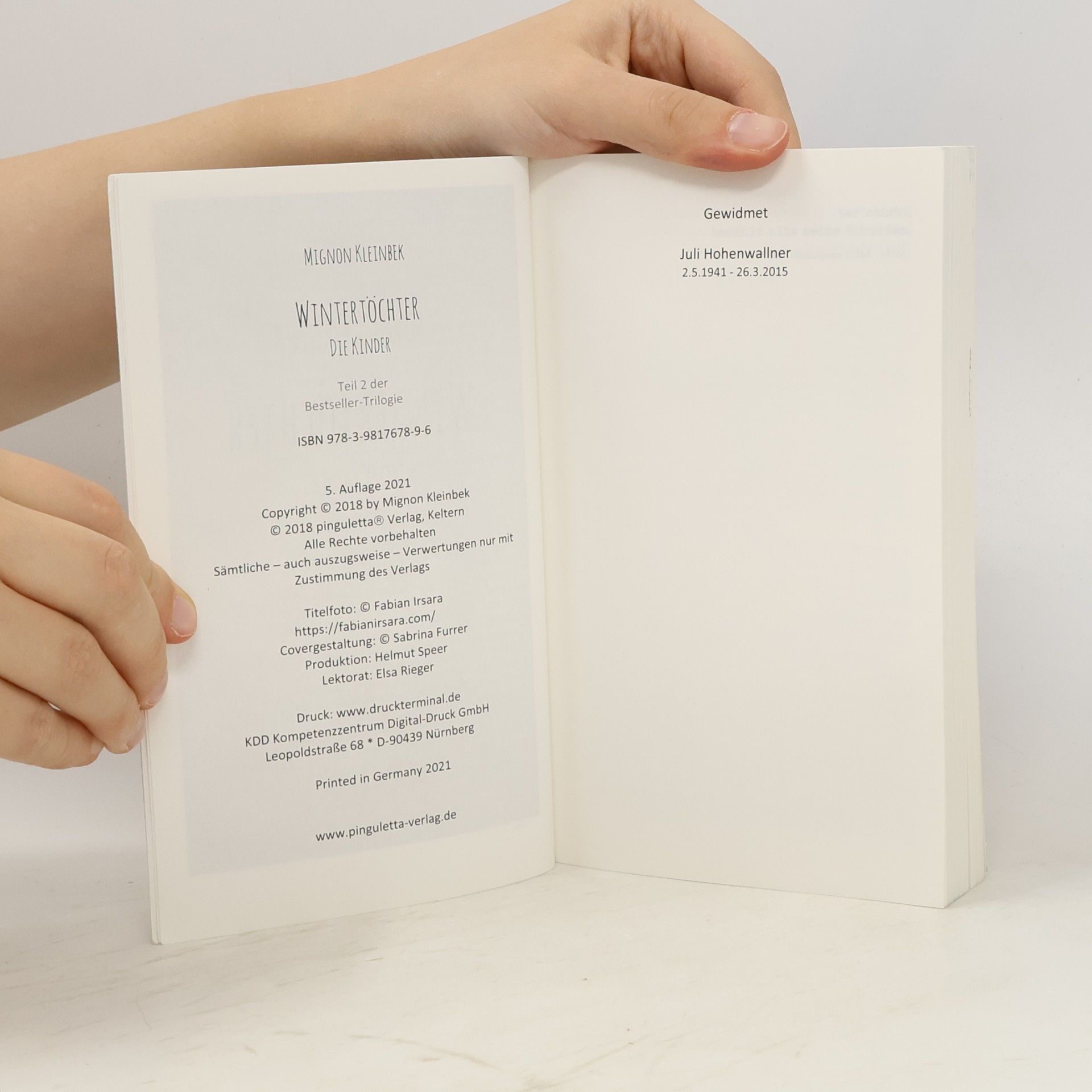 Mignon Kleinbek Die Kinder