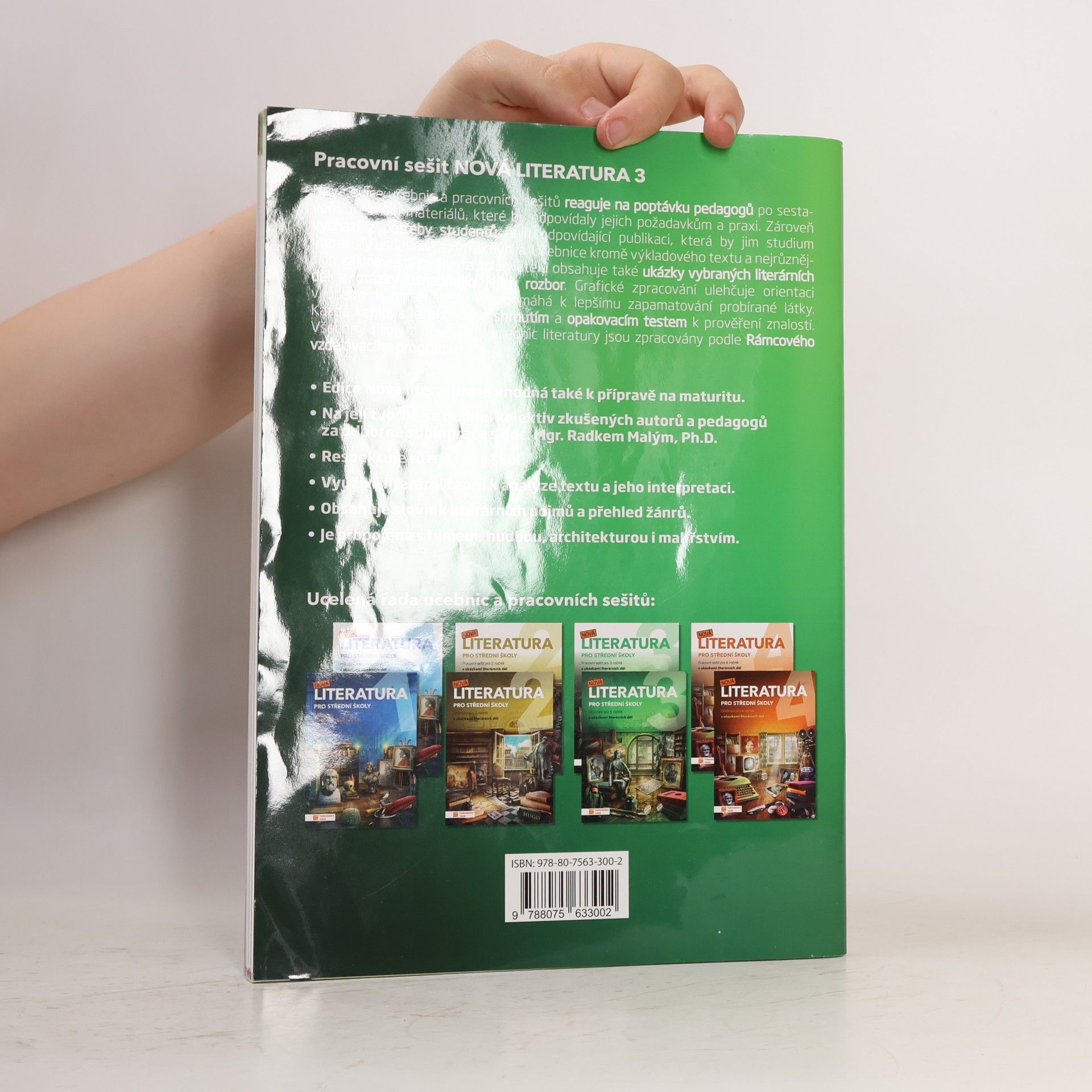 Kolektiv autorů Nová literatura 3 : pracovní sešit pro 3. ročník SŠ