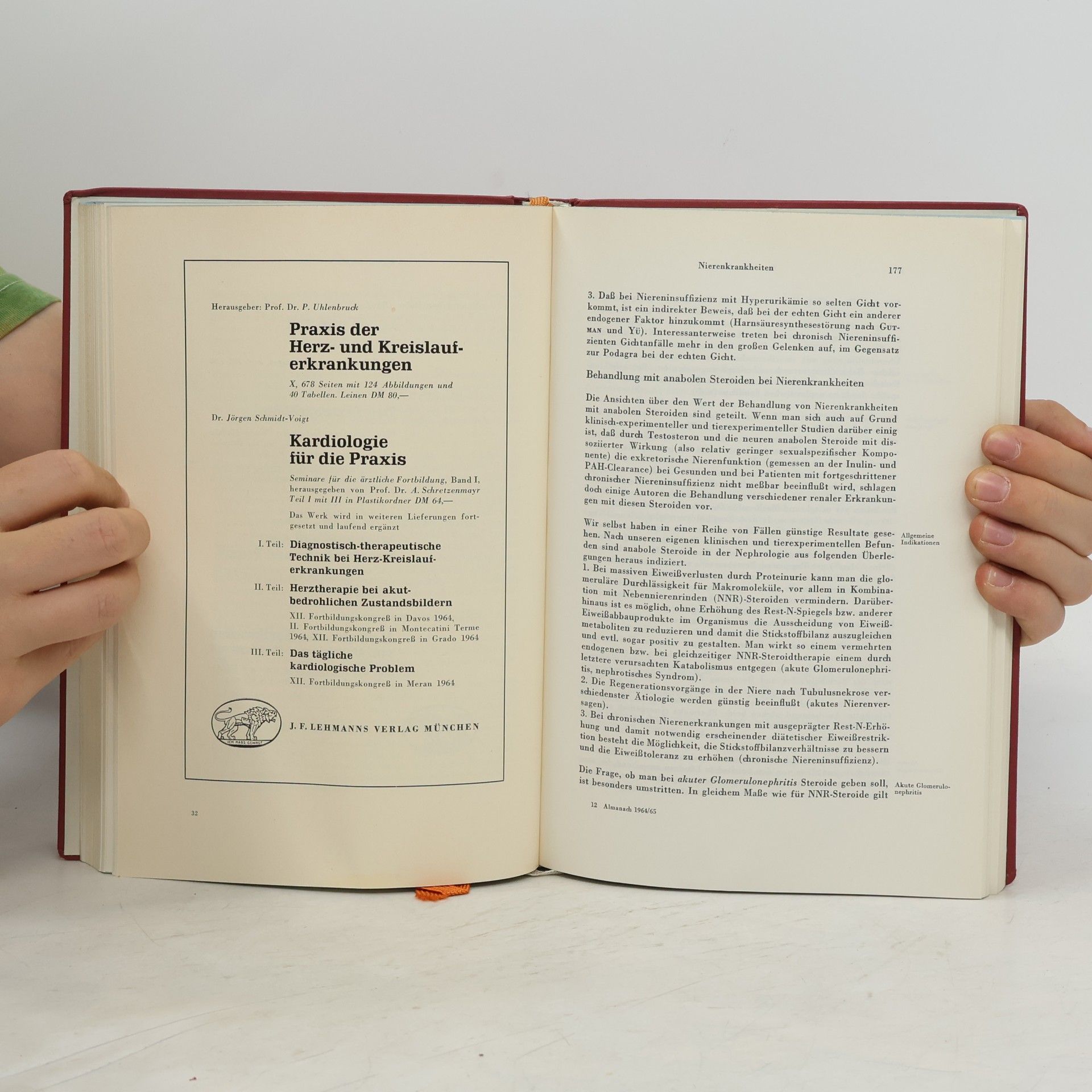 Albert Schretzenmayr Almanach für die ärztliche Fortbildung 1964/65