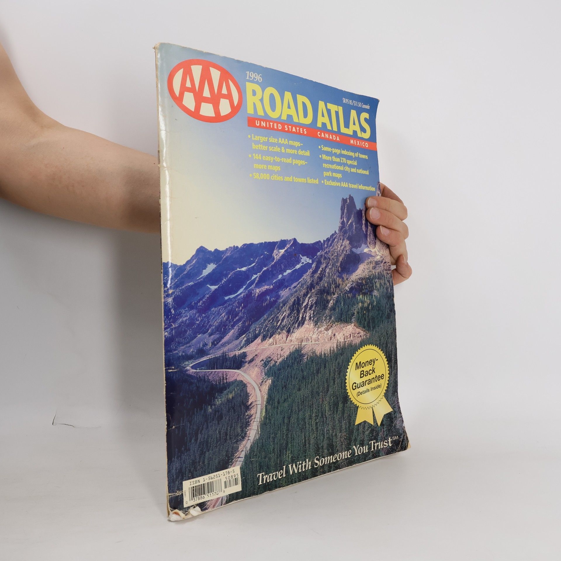 AAA 1996 Road Atlas