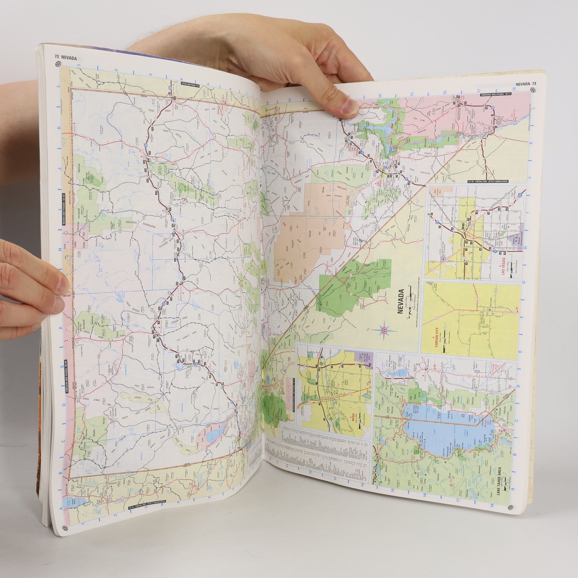 American Automobile Association AAA 1996 Road Atlas
