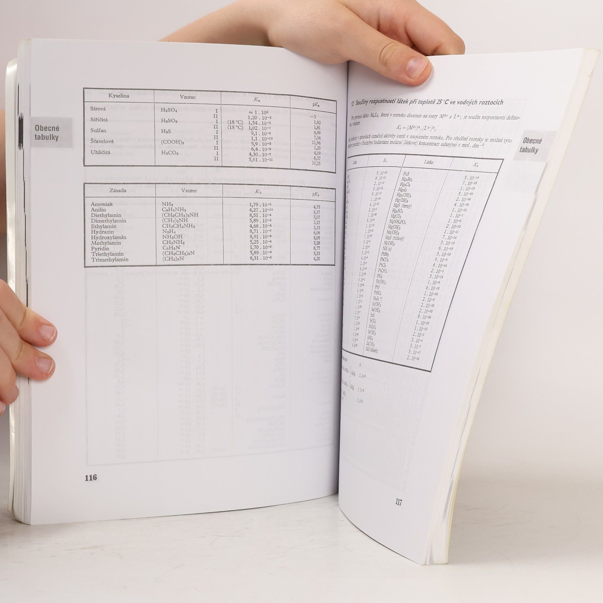 Autorenkollektiv Matematické, fyzikální a chemické tabulky pro střední školy