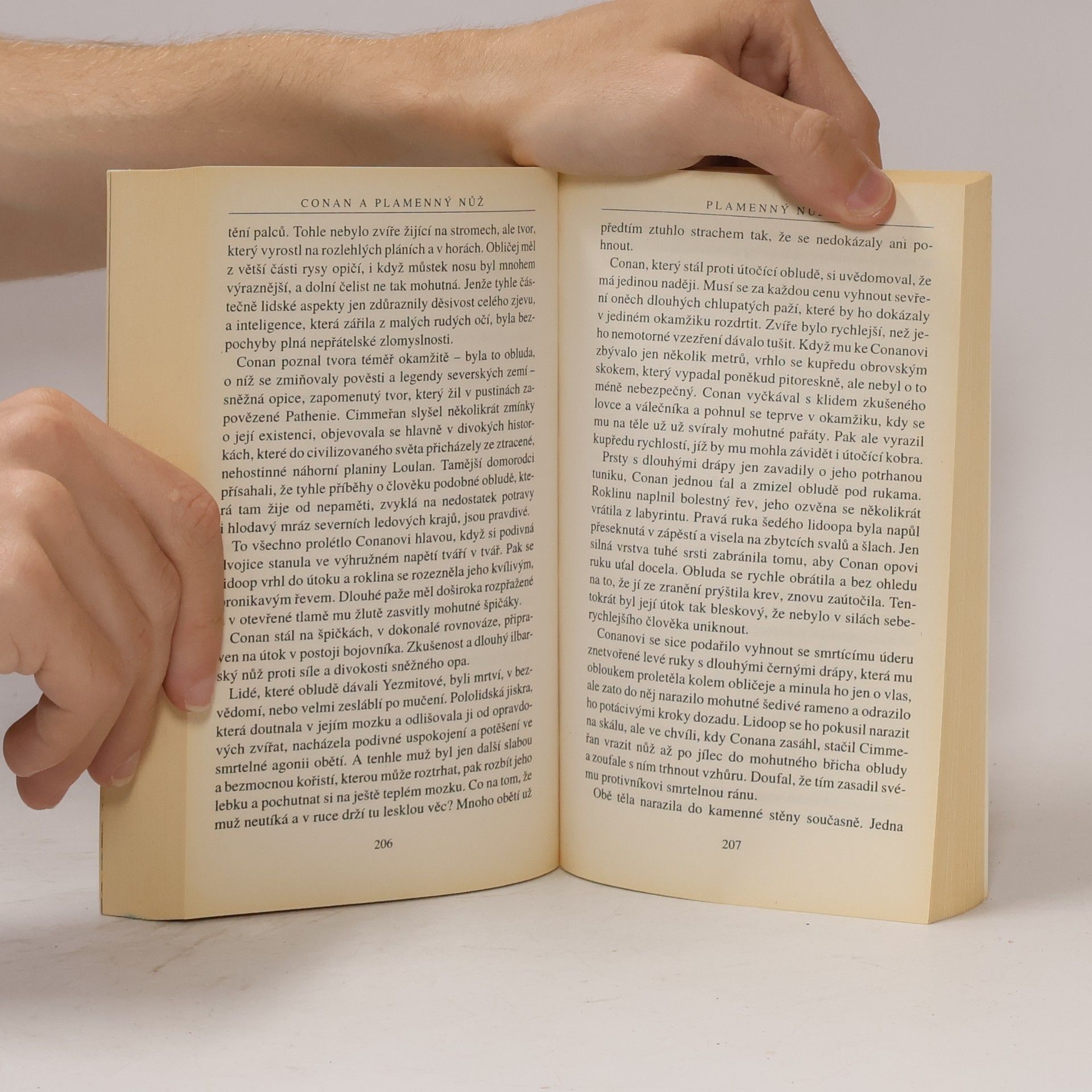 Robert E. Howard Conan a plamenný nůž