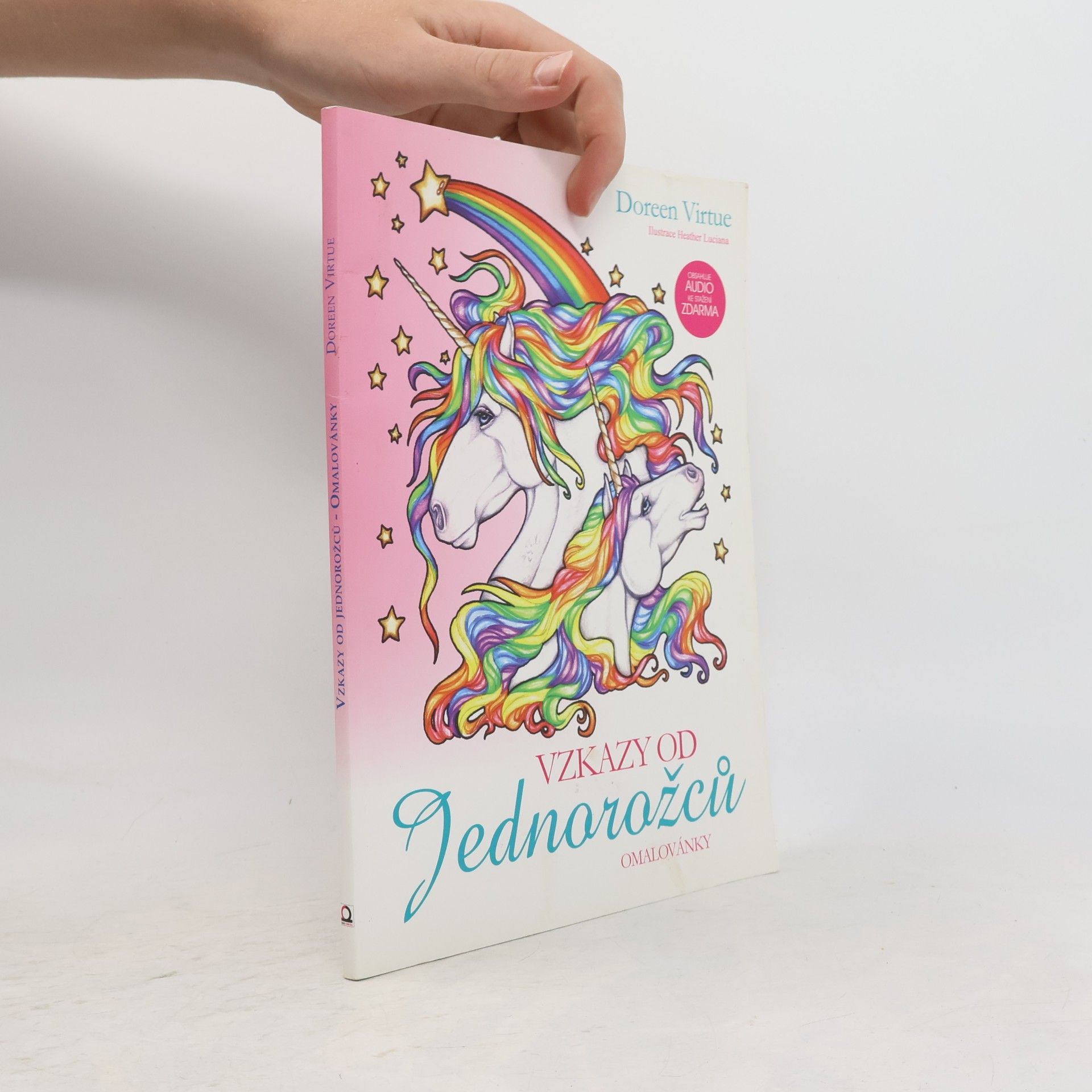 Doreen Virtue Vzkazy od jednorožců - omalovánky