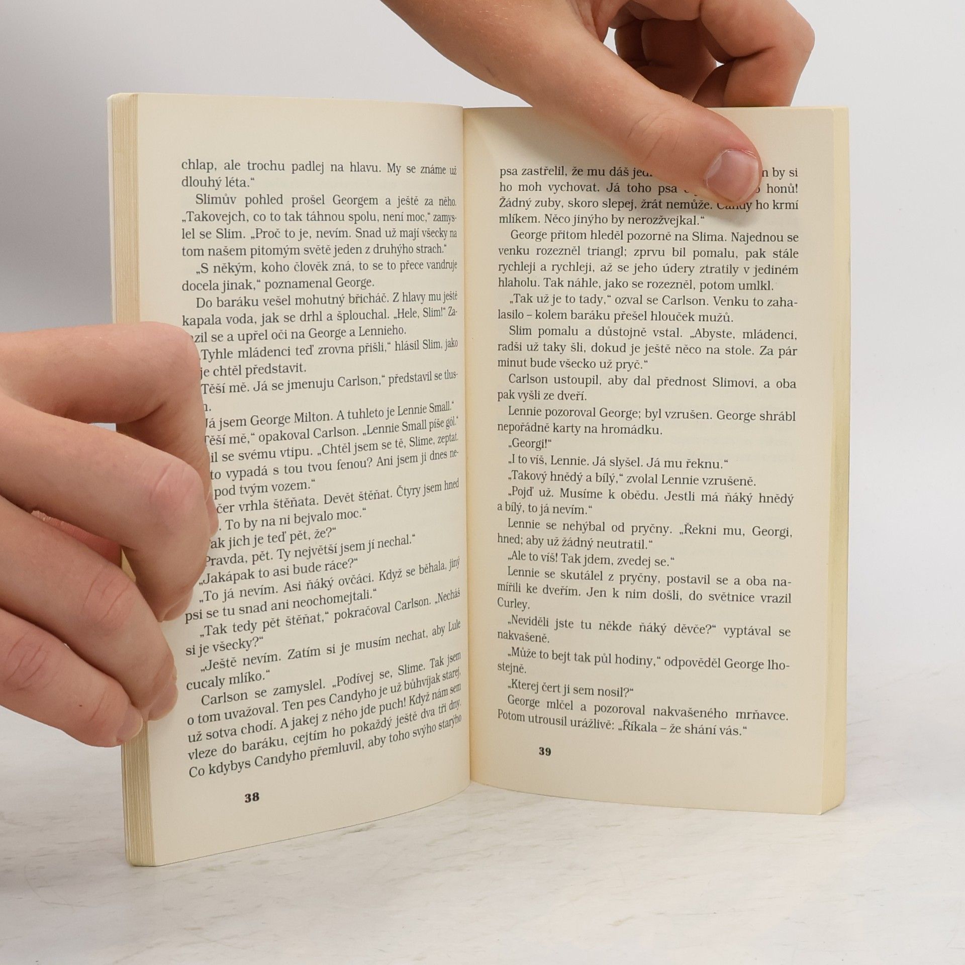 John Steinbeck O myších a lidech