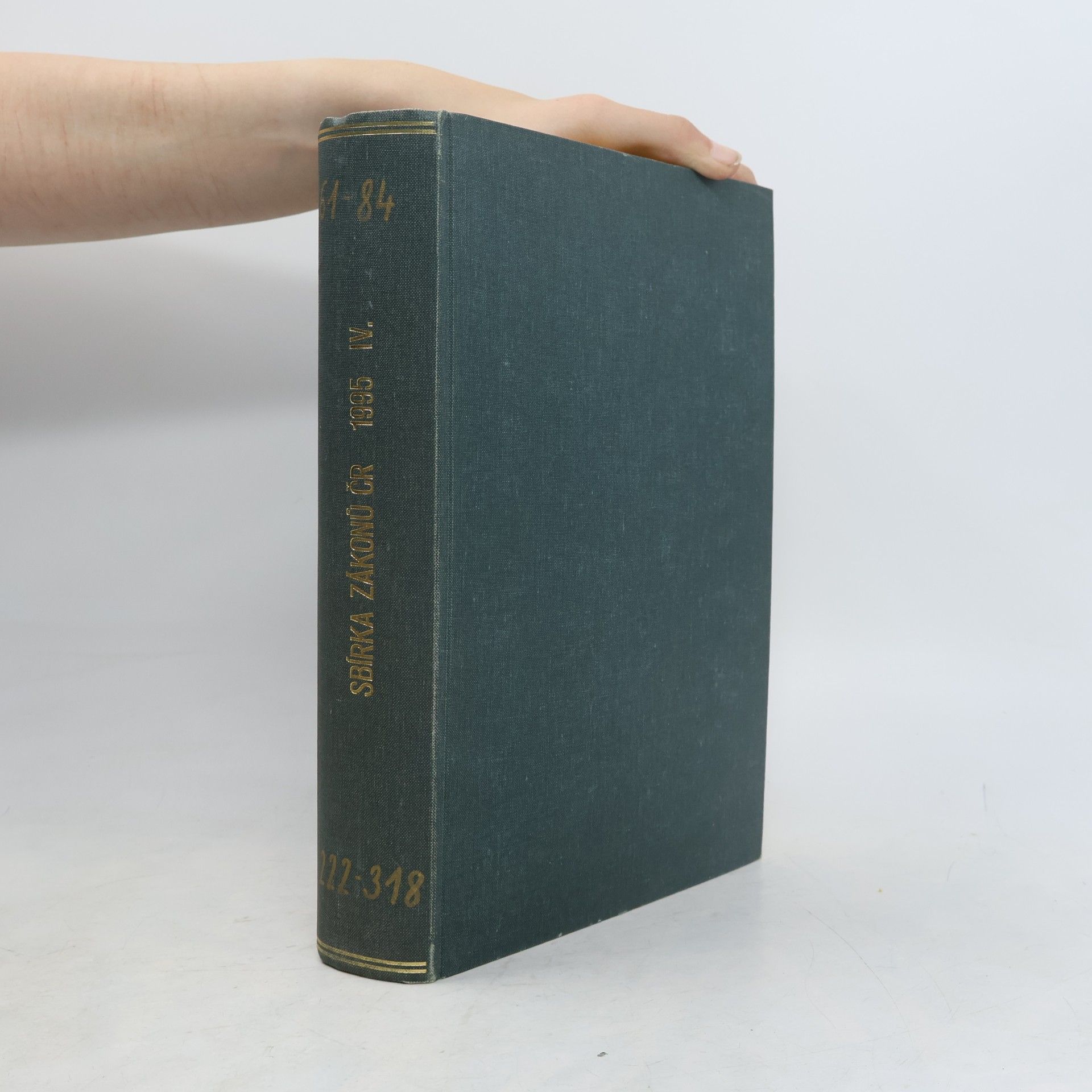 Autorenkollektiv Sbírka zákonů ČR 1995 IV.