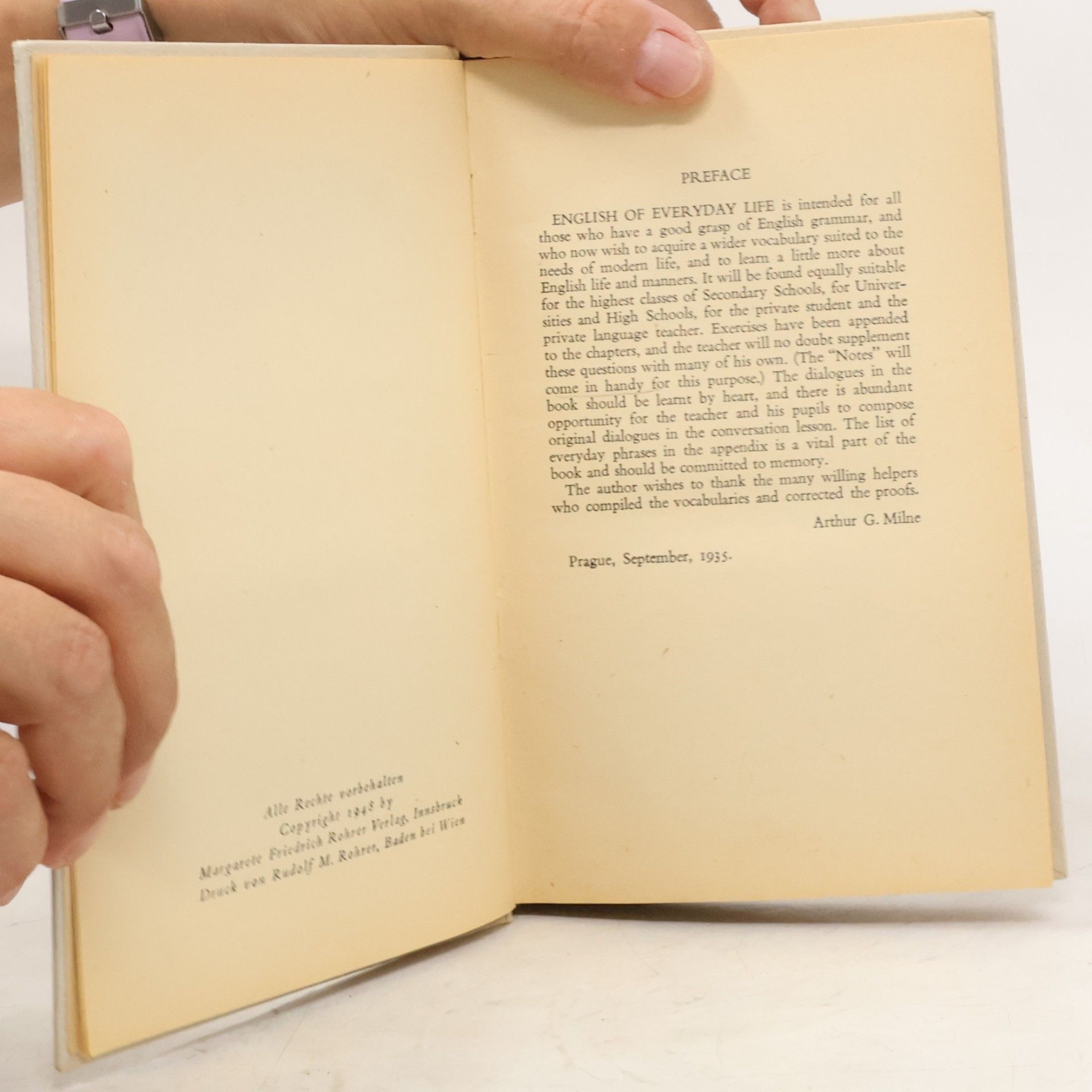 Arthur G. Milne English of Everyday Life