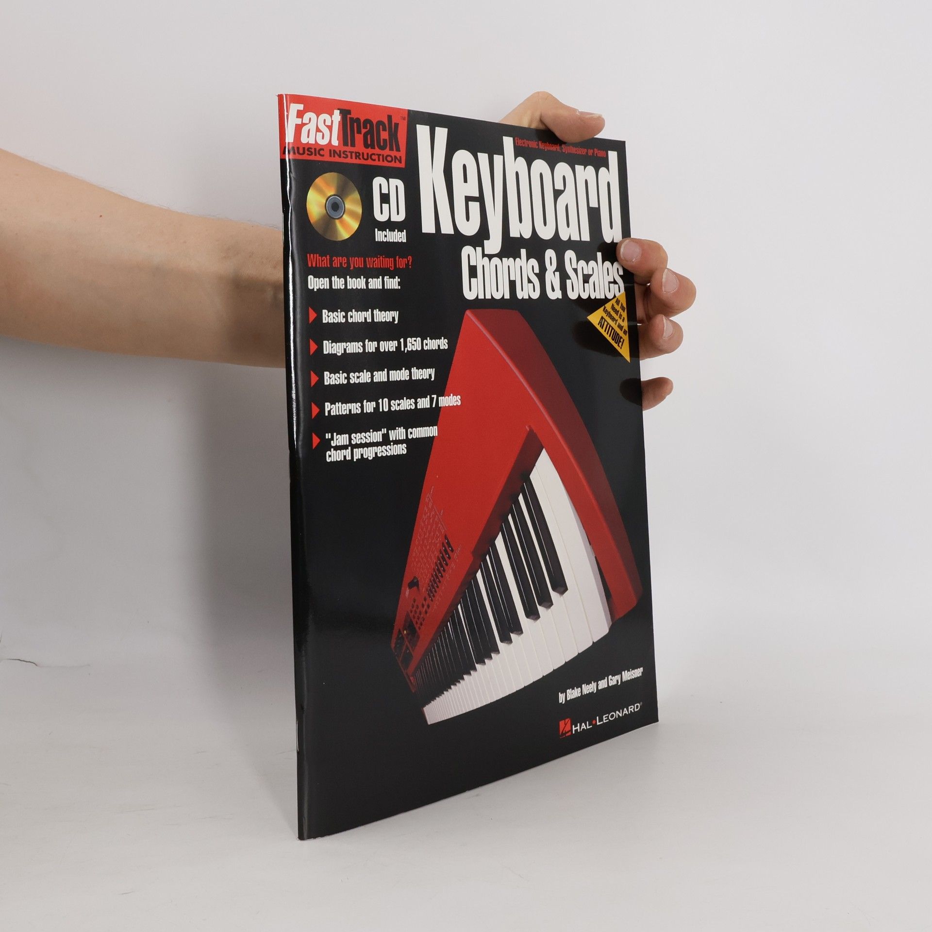 Blake Nelly Fasttrack Keyboard Method - Chords & Scales Book/Online Audio