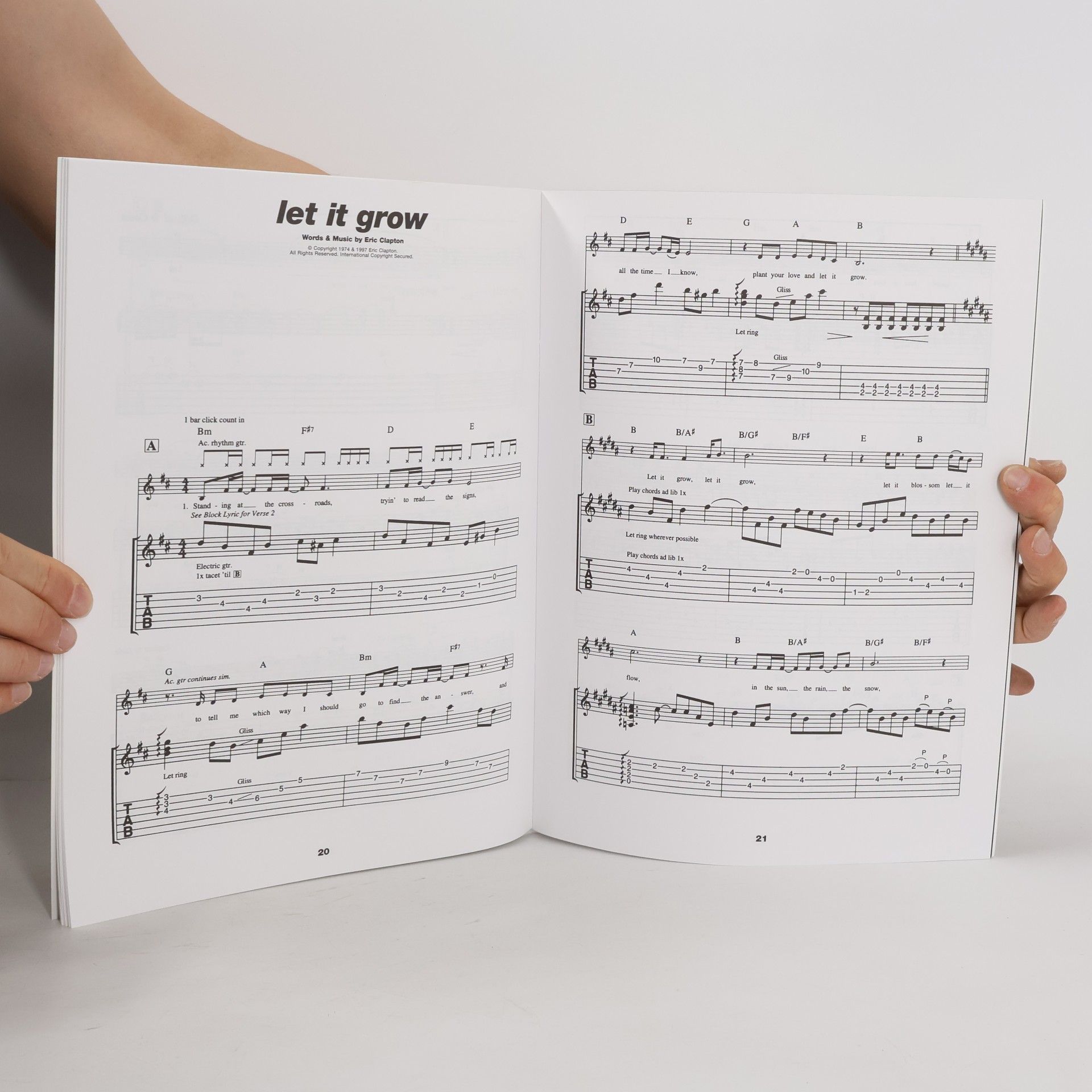 Music Sales Ltd Play Guitar With... Eric Clapton